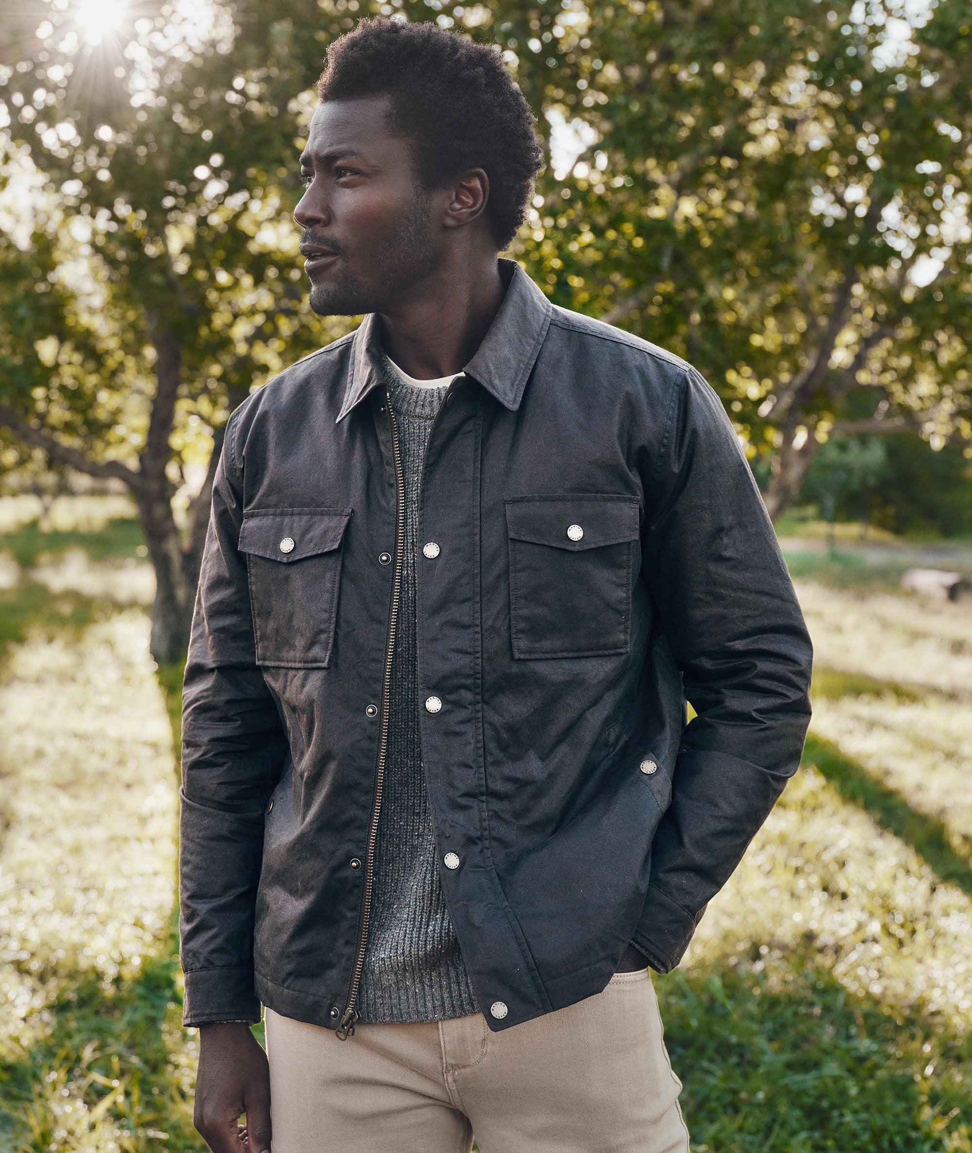 Otis Wax Canvas Jacket Product Image