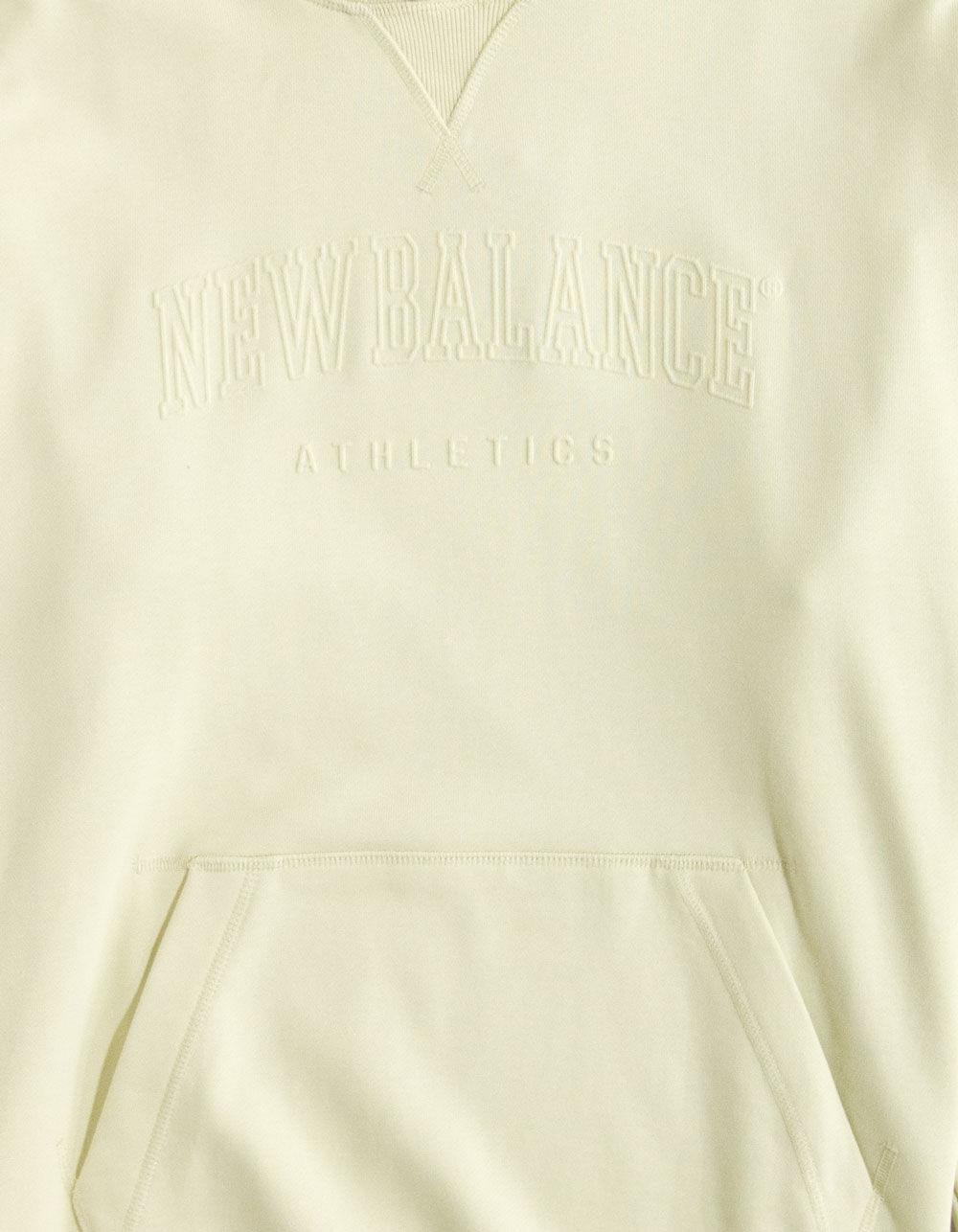 NEW BALANCE Embossed Varsity Mens Hoodie - SAND Product Image