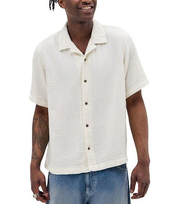BDG Urban Outfitters Short Sleeve Triple Gauze Shirt Product Image