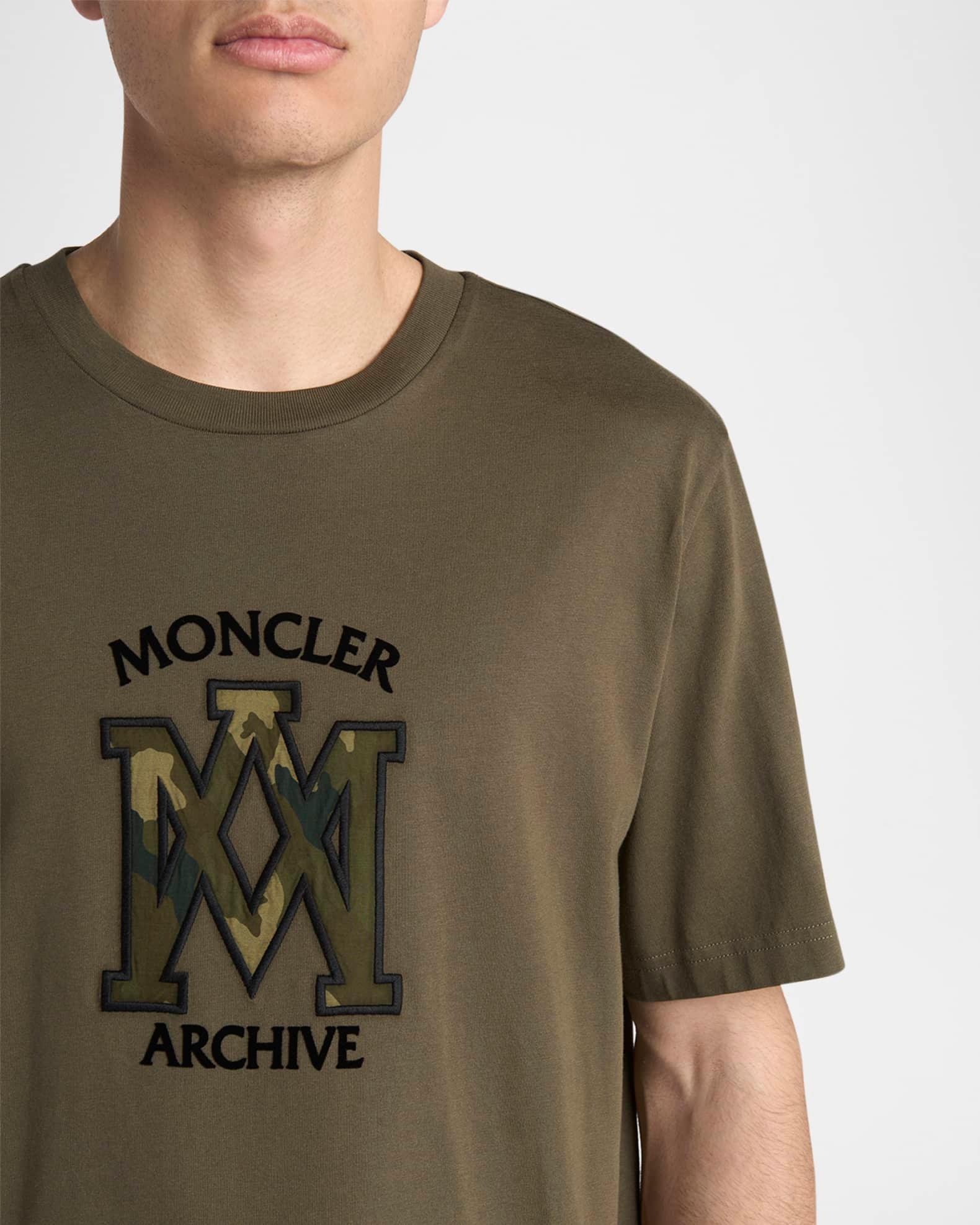 Men's Camouflage Logo Crewneck T-Shirt Product Image