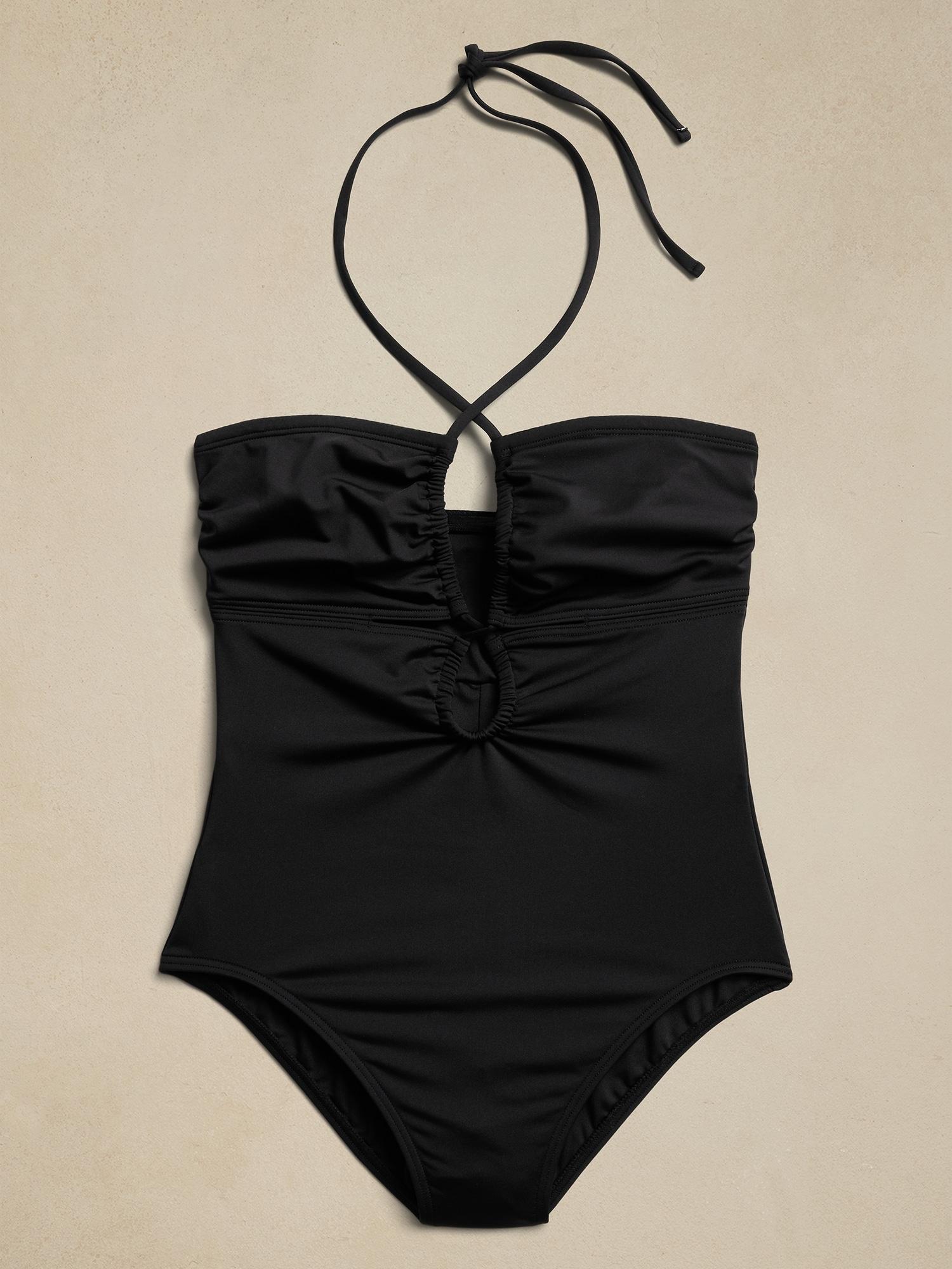 Double Keyhole Swimsuit Product Image