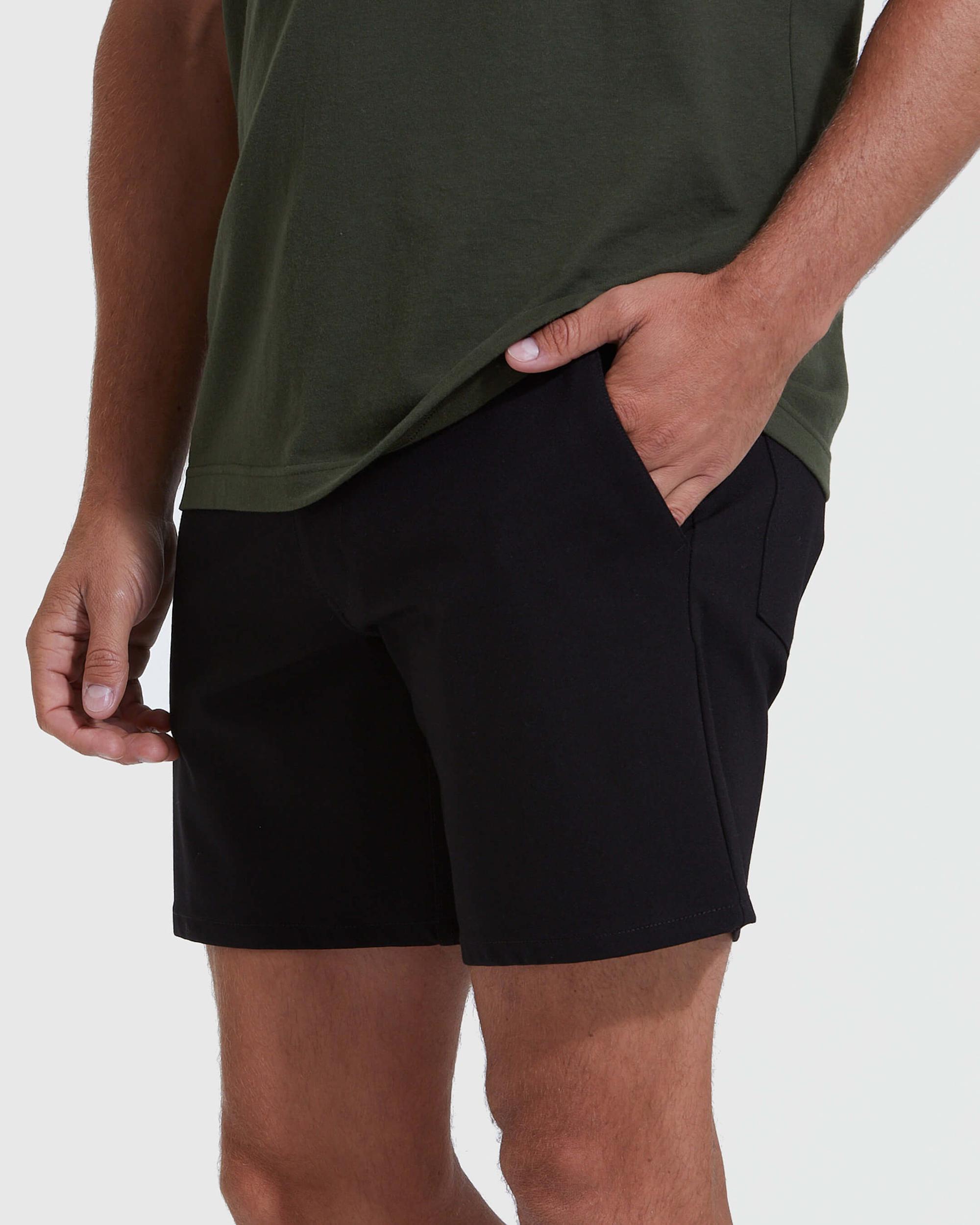 Black Commuter Shorts Product Image