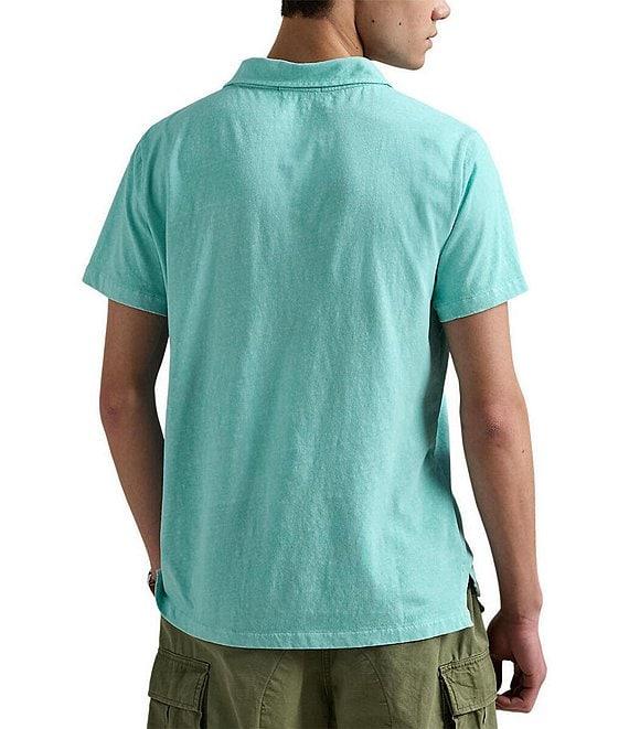 Polo Ralph Lauren Short Sleeve Linen-Blend Jersey Polo Shirt Product Image