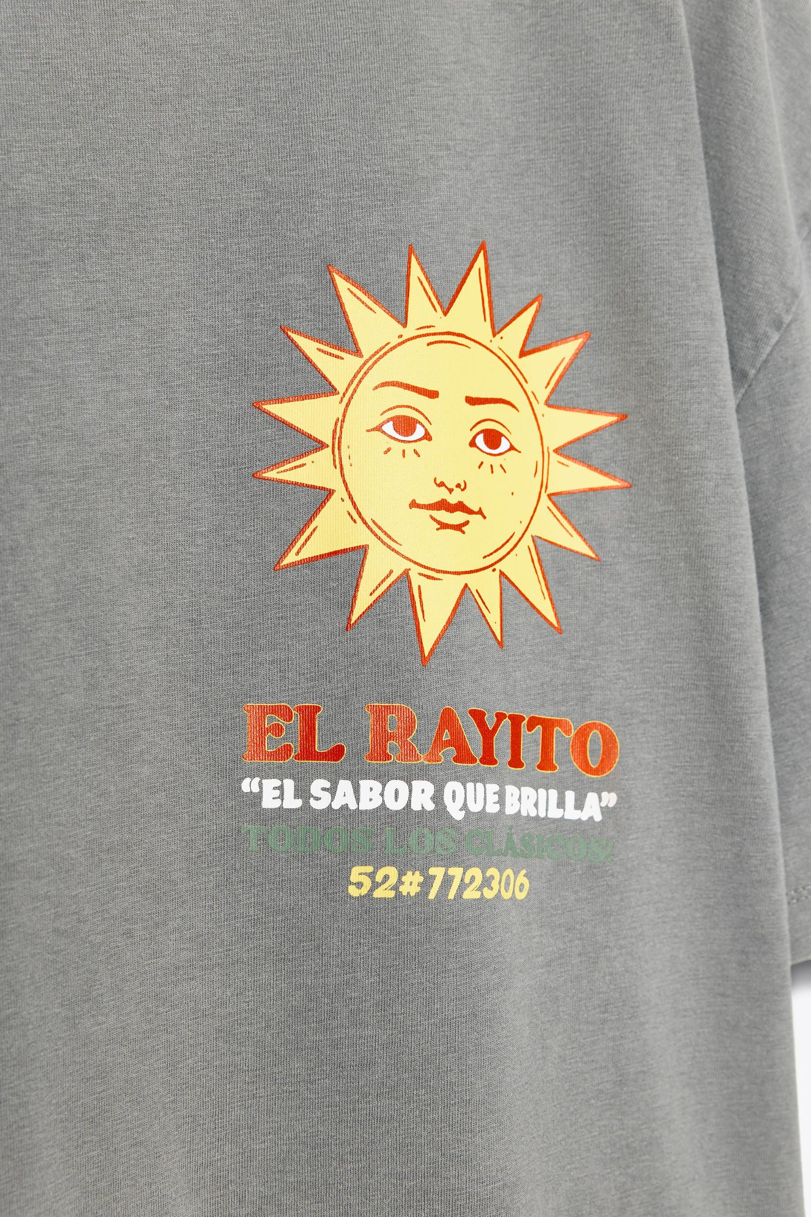 TEXT PRINT T-SHIRT Product Image