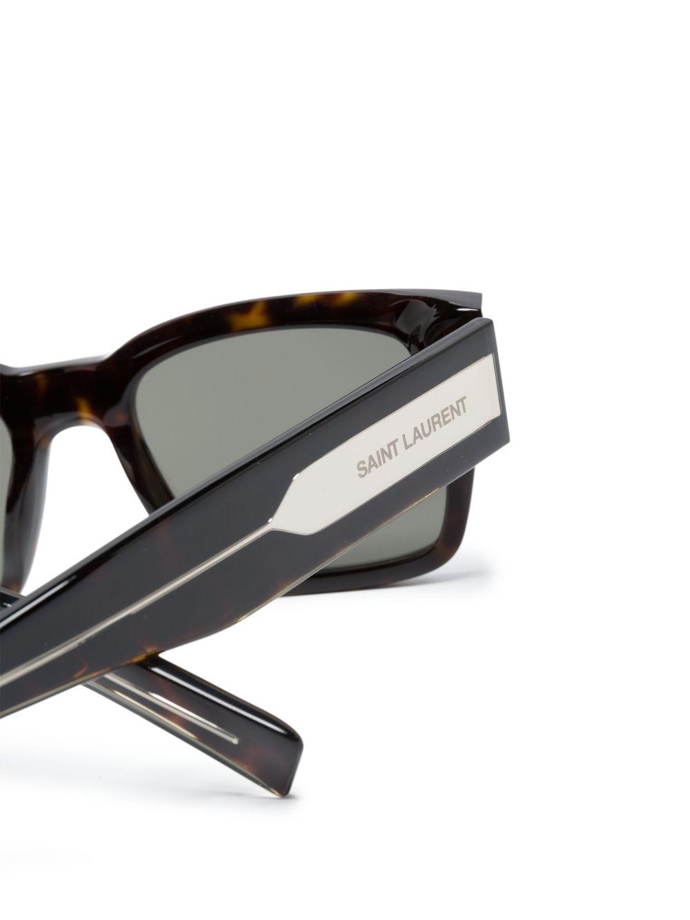 logo-plaque square-frame sunglasses Product Image