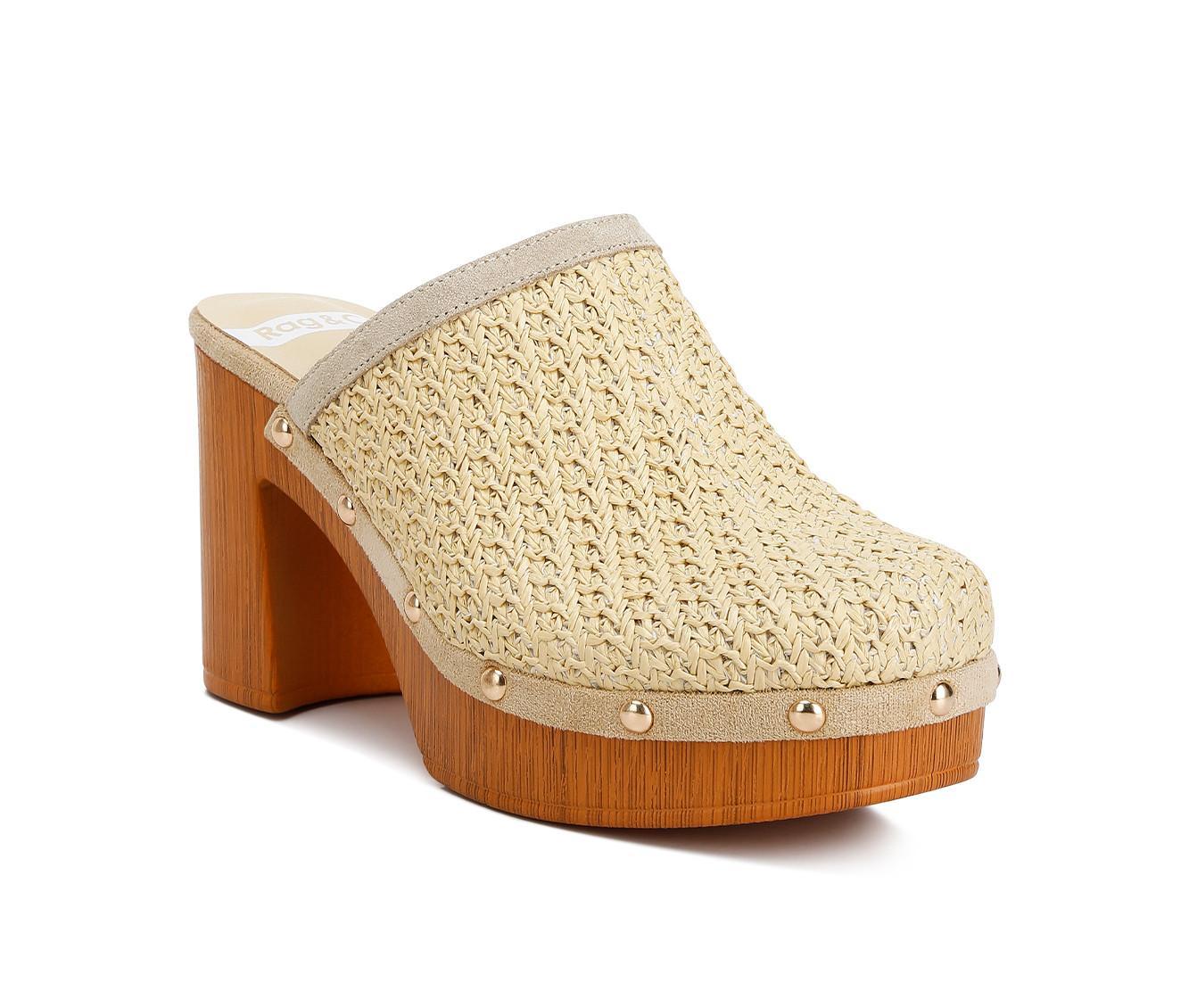 Women's Rag & Co Jeydena Heeled Clogs Product Image
