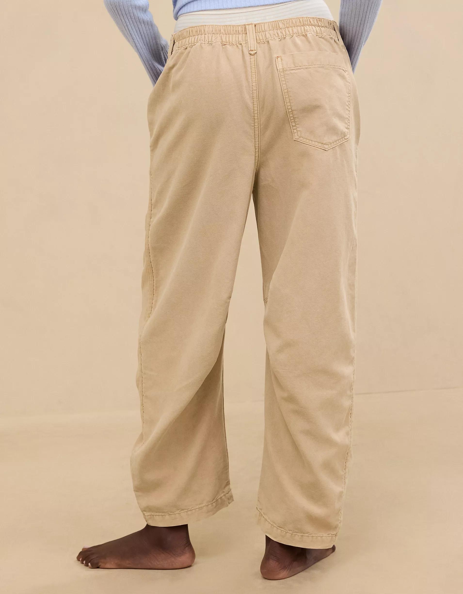 Aerie Barrel Leg Pant Product Image