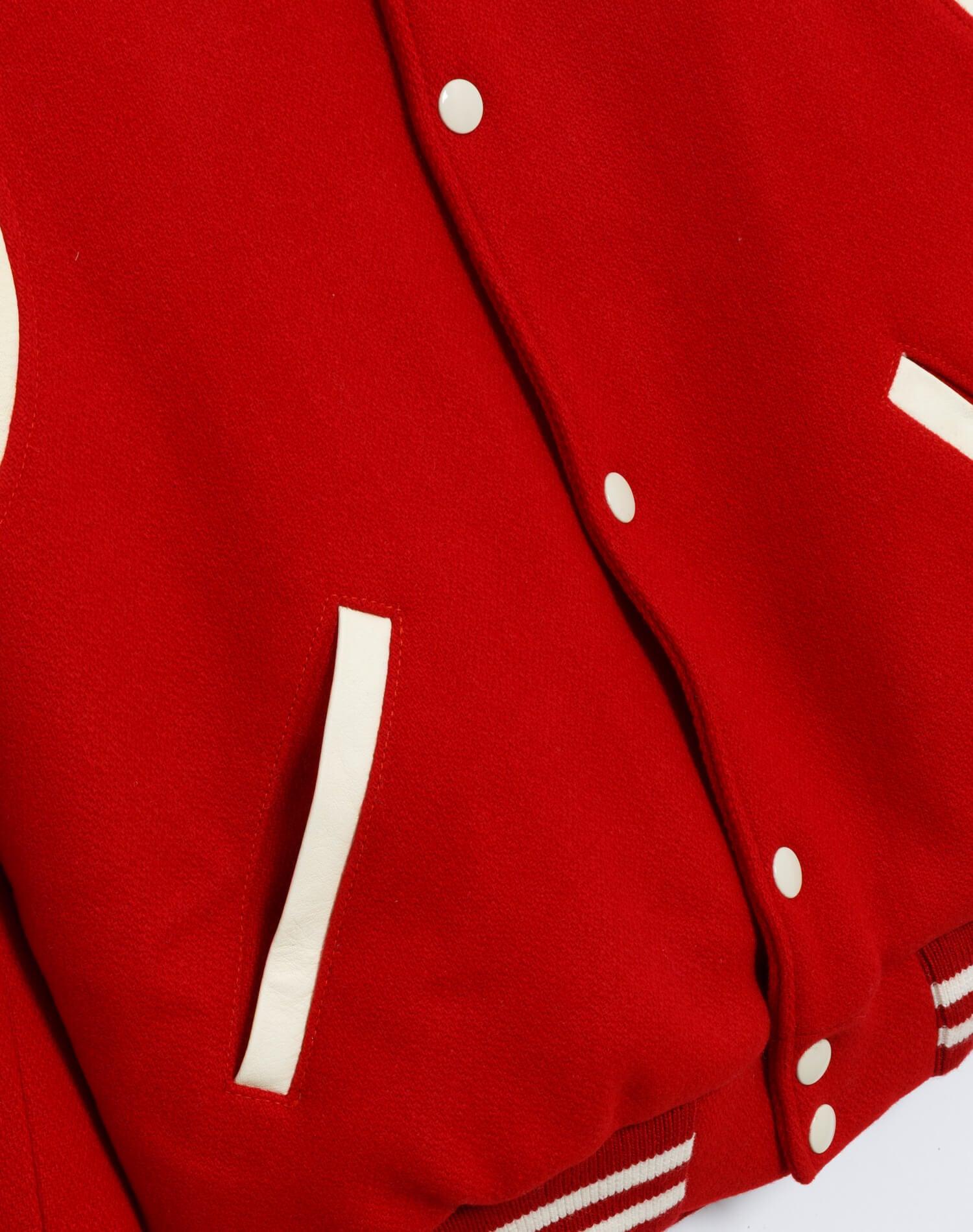 Varsity Jacket - Red Product Image