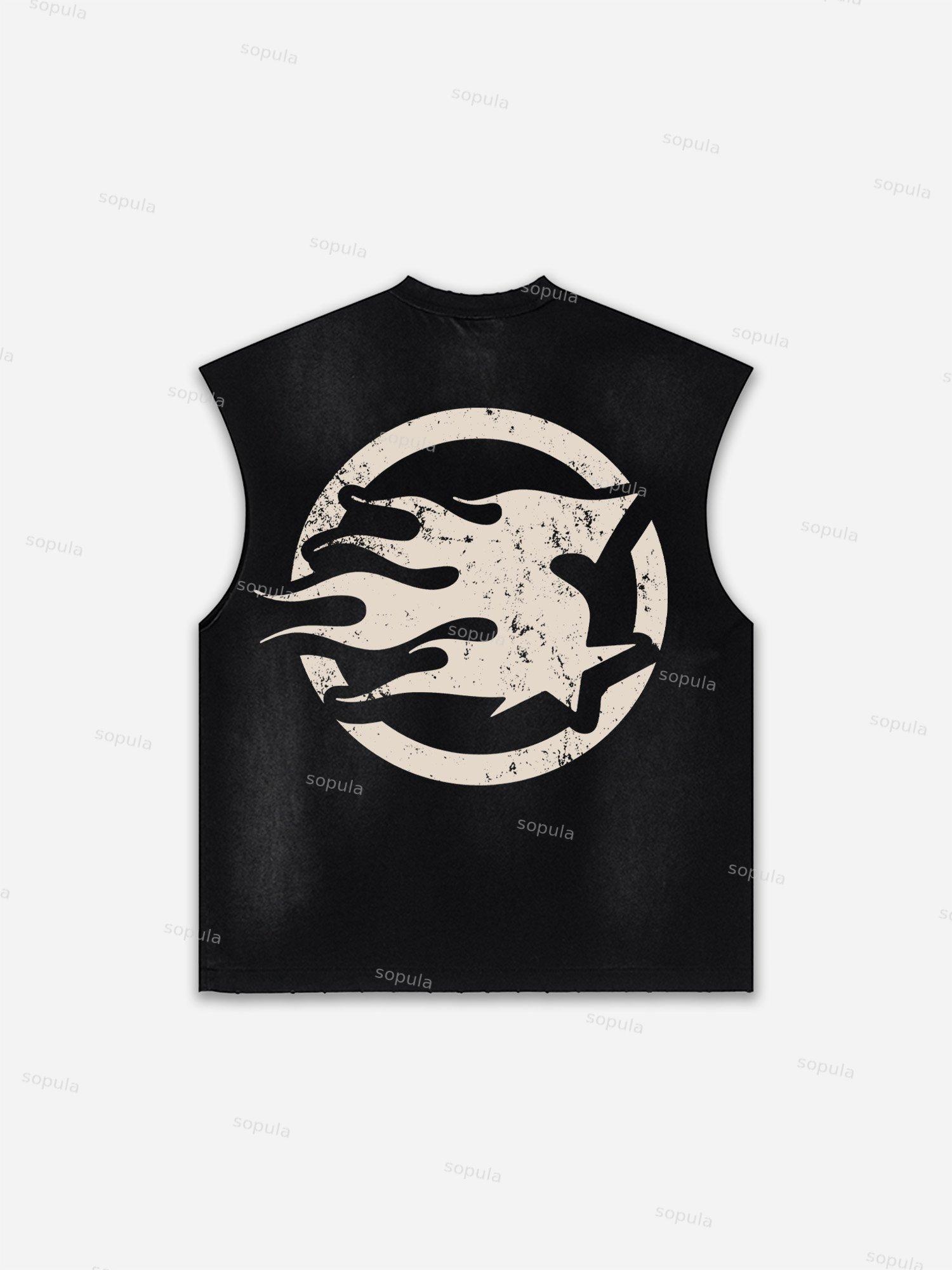 Men's Washed Fly By Choice Graphic Tank Top Product Image