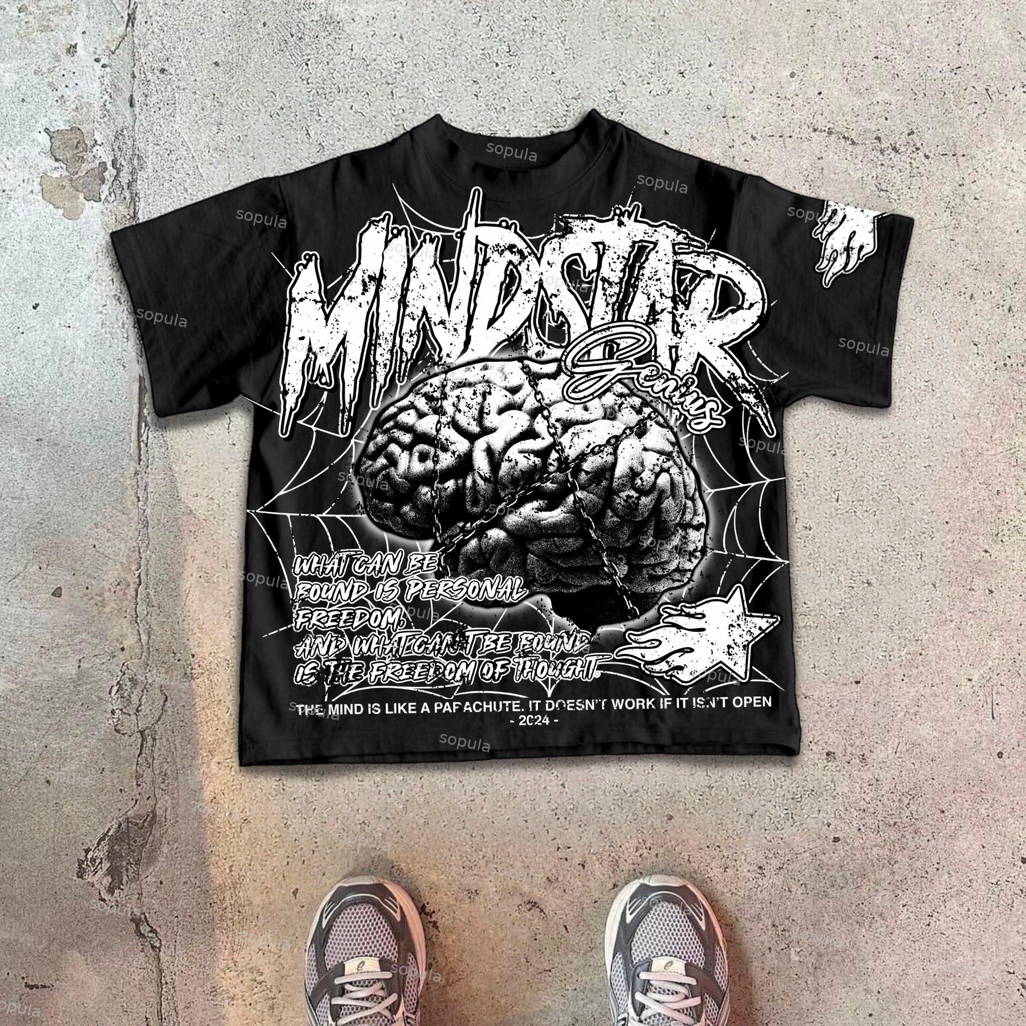 Men's MindStar the Shackles of Thought Graphic Cotton T-Shirt Product Image