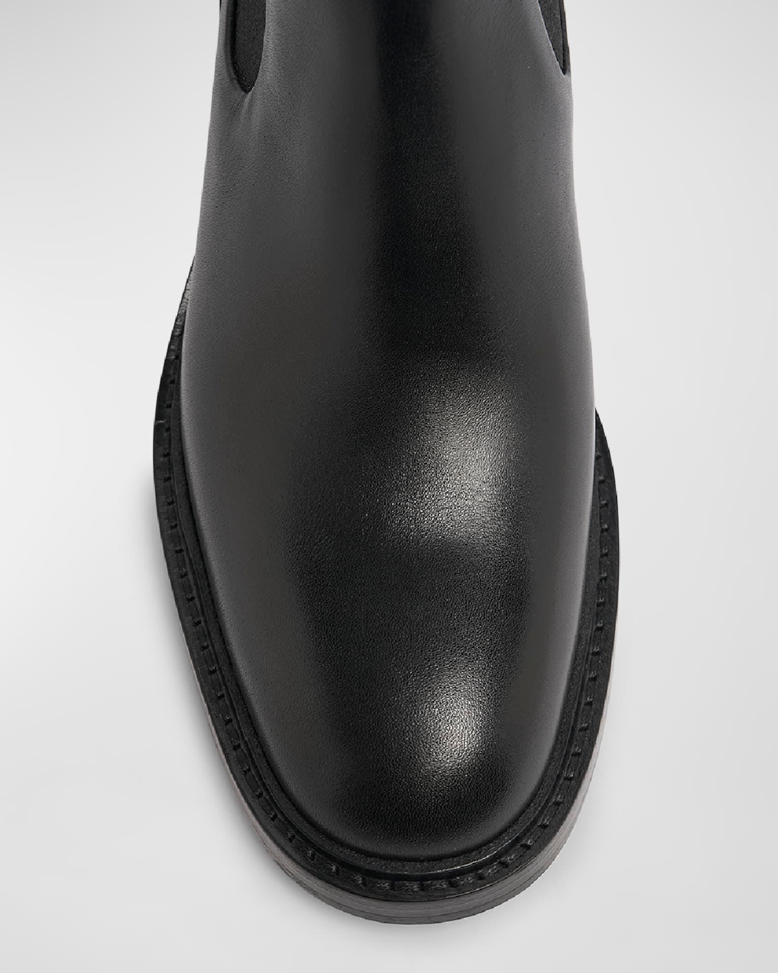 Marcie Leather Chelsea Ankle Booties Product Image