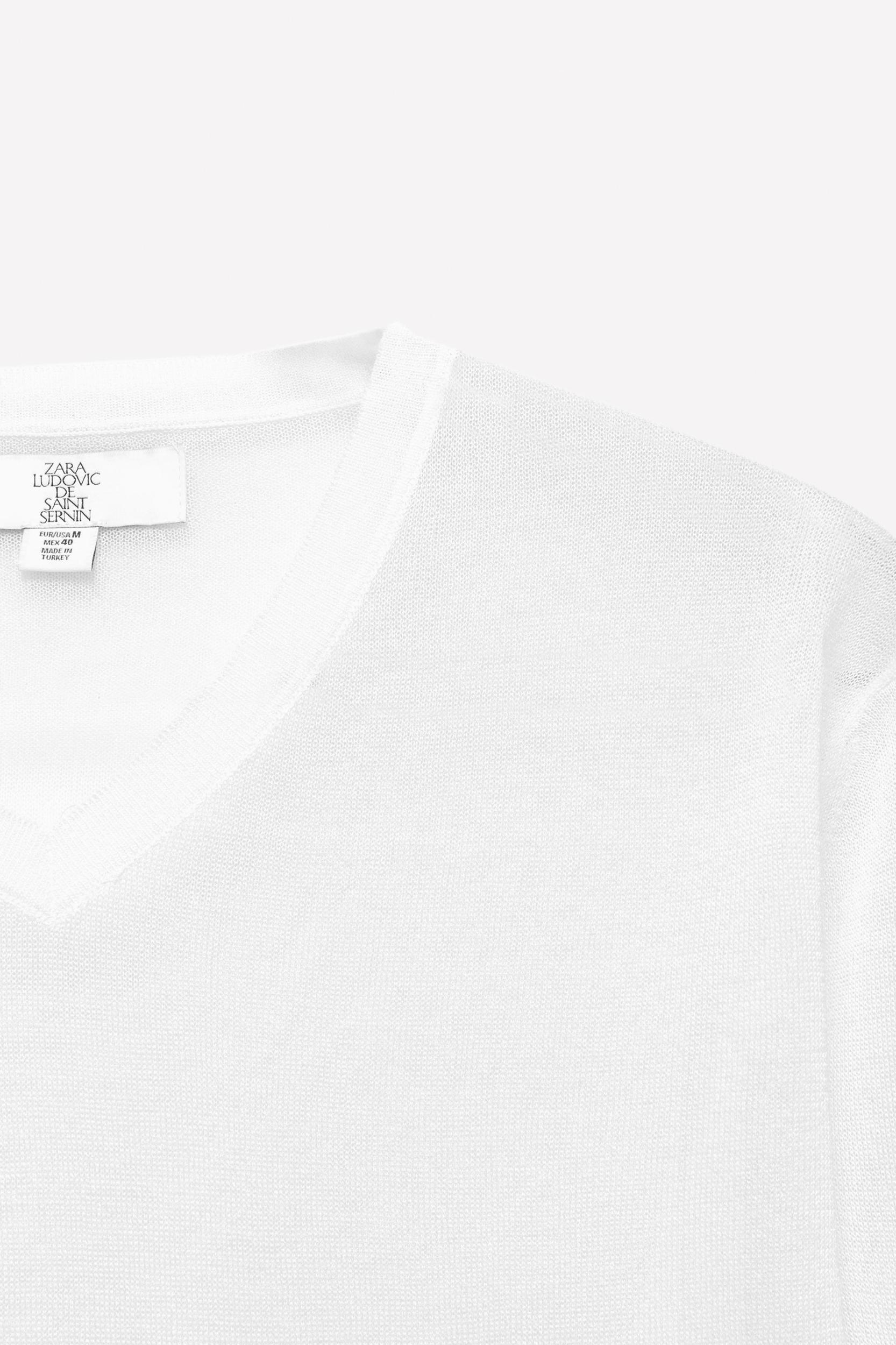 SEMI-SHEER JUMPER LUDOVIC DE SAINT SERNIN x ZARA Product Image