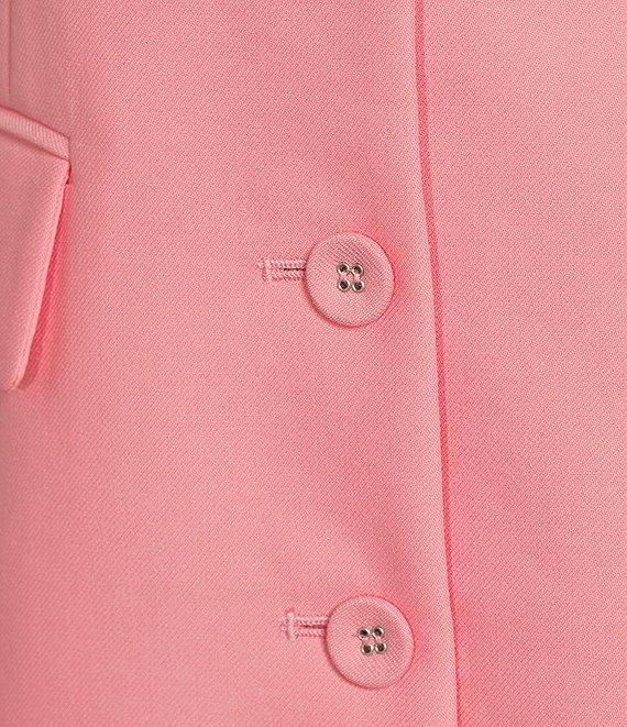 Antonio Melani Gianna Twill Round Neck Sleeveless Button Front Dress Product Image