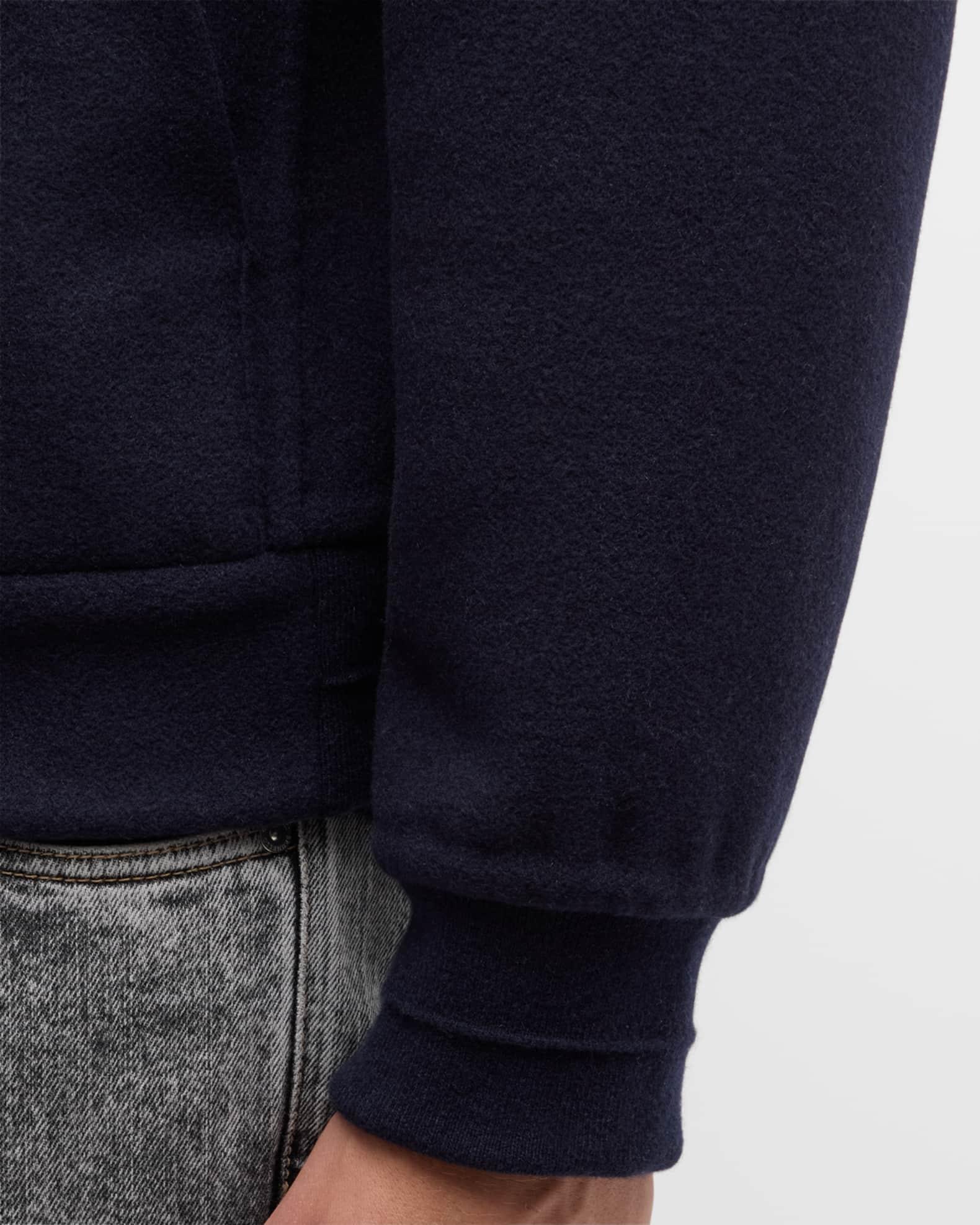 Men's Cashmere Reversible Blouson Jacket Product Image