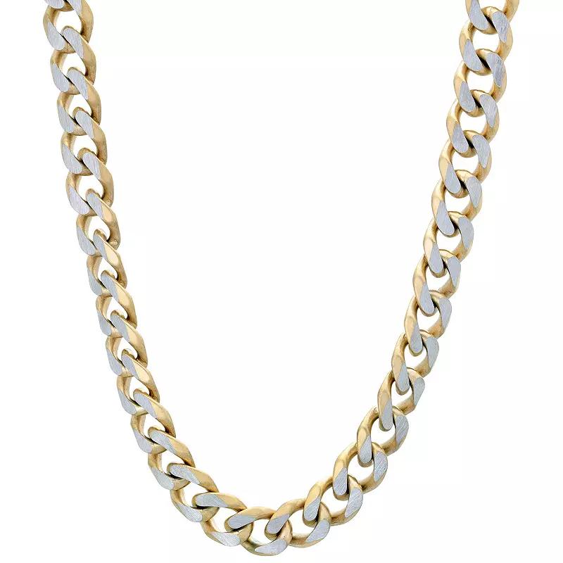Men's LYNX Stainless Steel Curb Chain Necklace,  Product Image