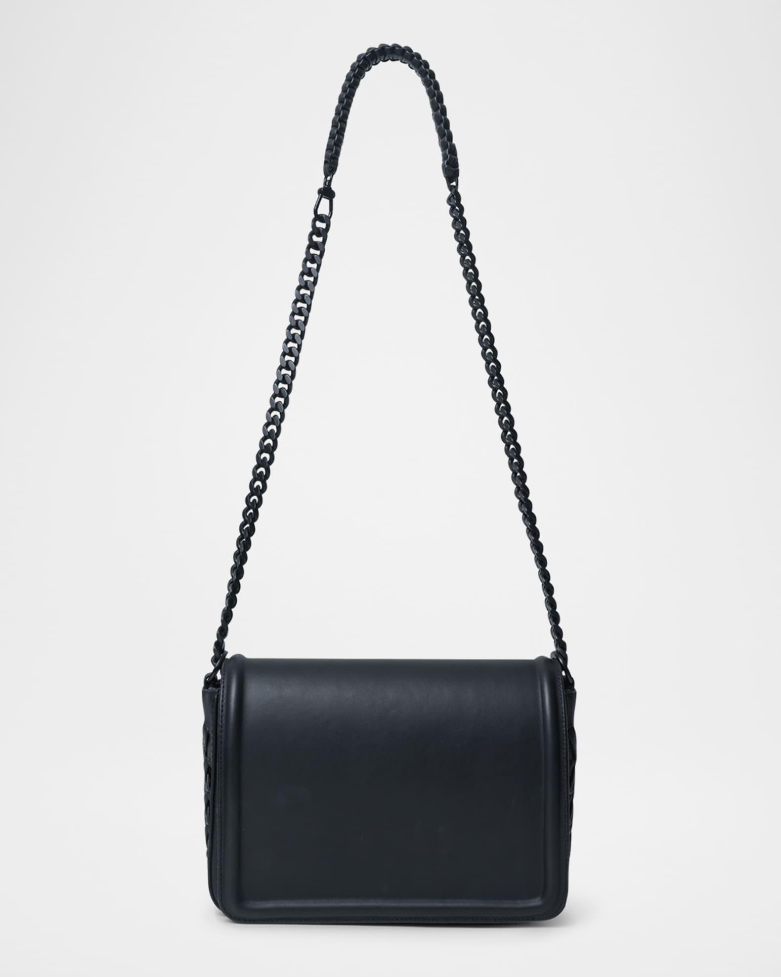 Maxi Box Flap Leather Shoulder Bag Product Image