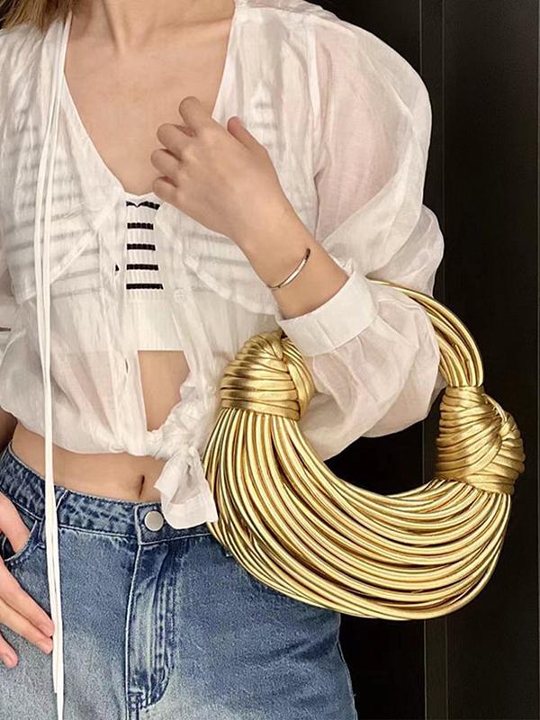 Geometric Zipper Handbags Product Image