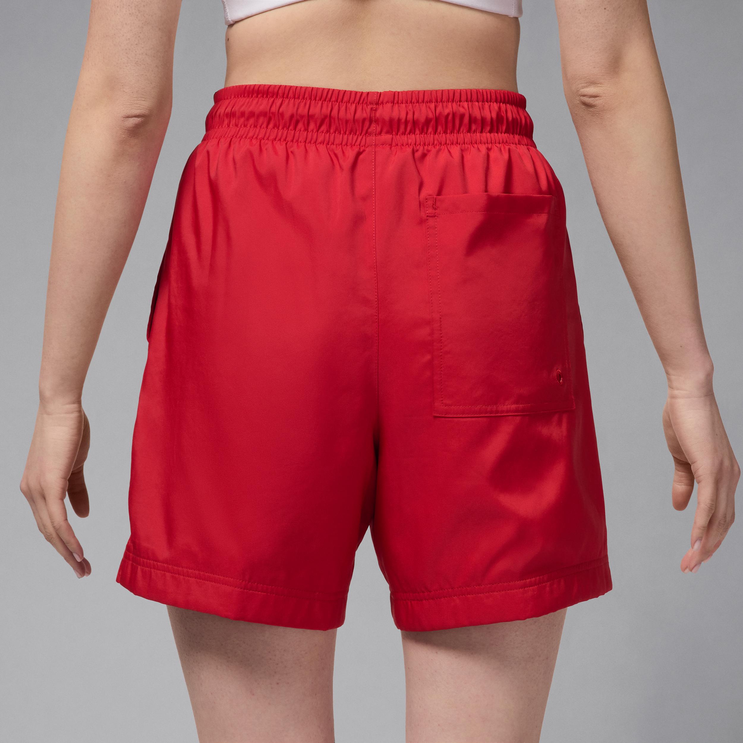 Jordan Mens Jordan Poolside LBR 5 Shorts - Mens Gym Red/White Product Image