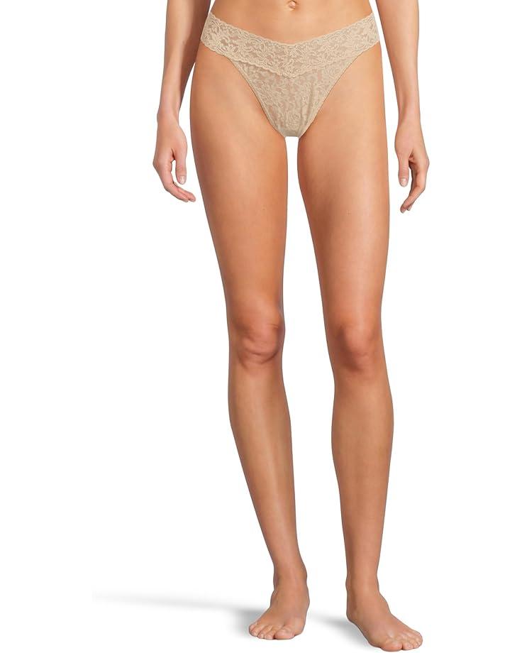 Signature Lace Low Rise Thong Product Image