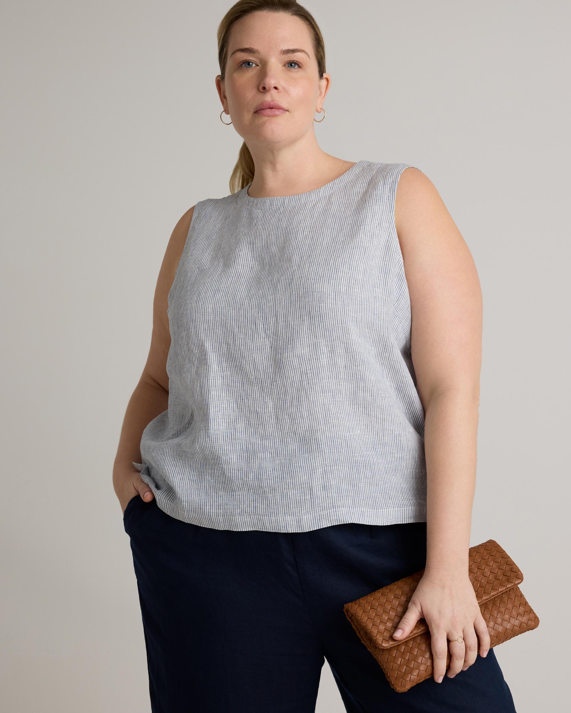 Quince | Women's 100% European Linen Tank Top Product Image