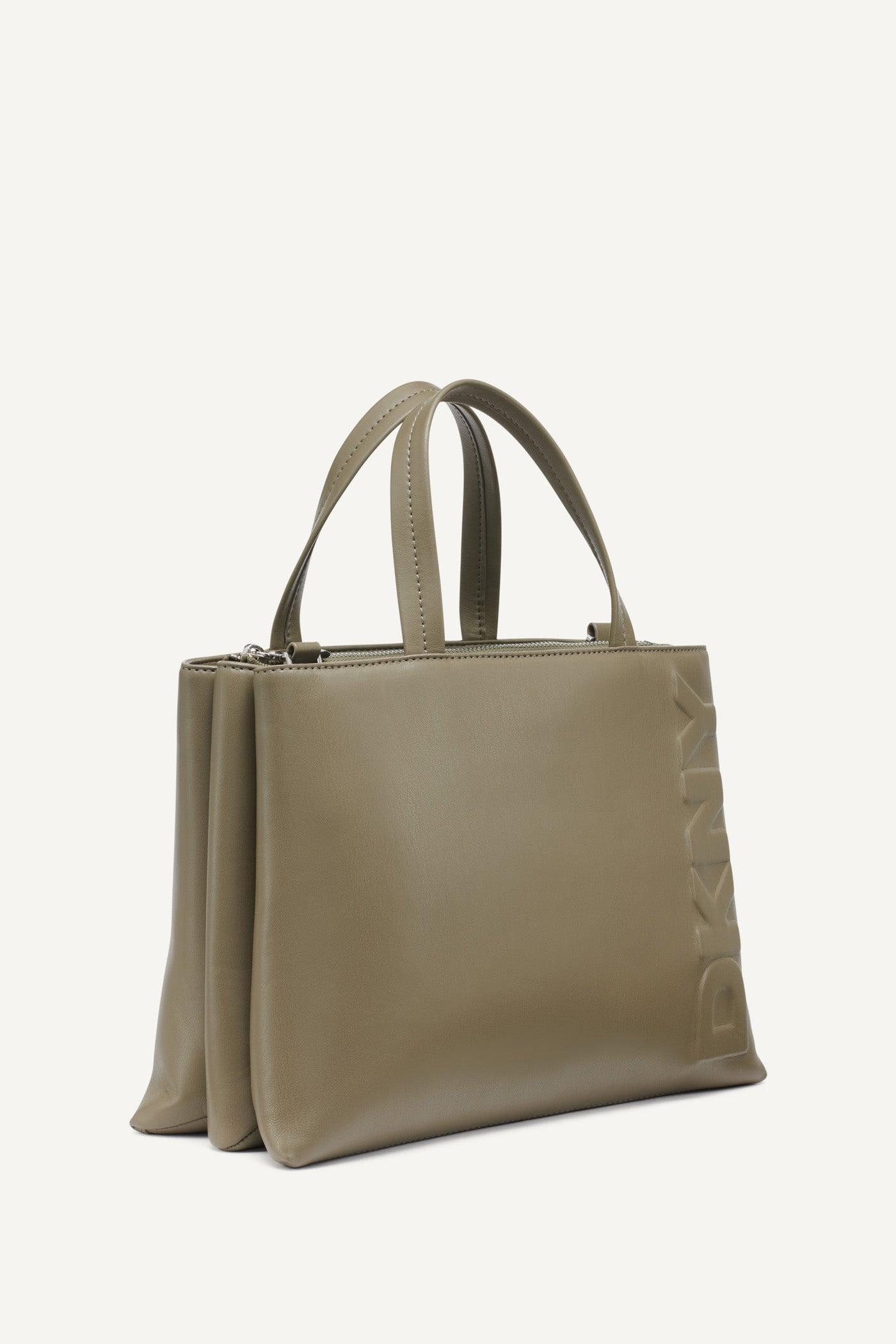 TINSLEY LOGO EMBOSSED SATCHEL BAG Product Image