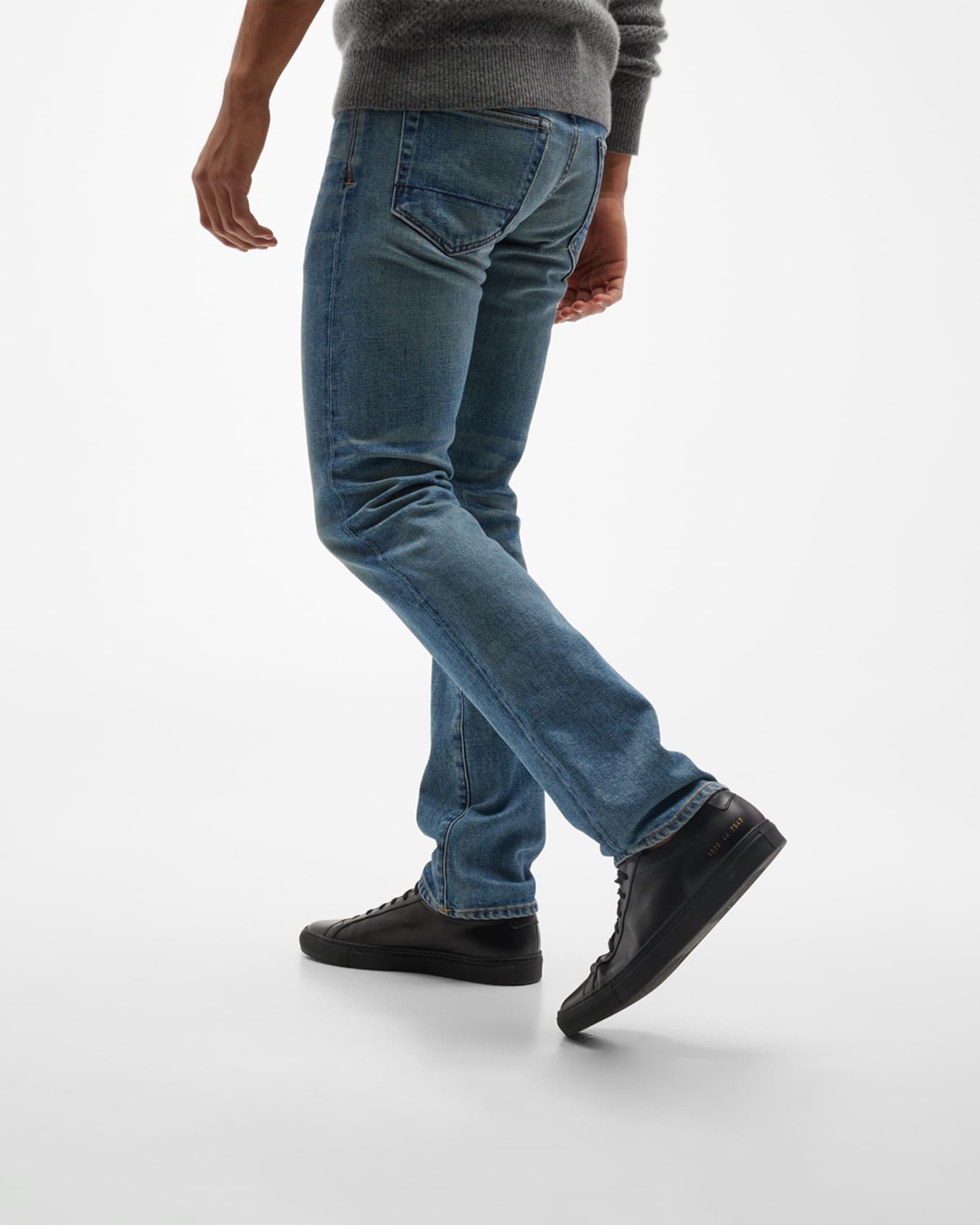 Men's Achilles Low-Top Sneakers, Black Product Image