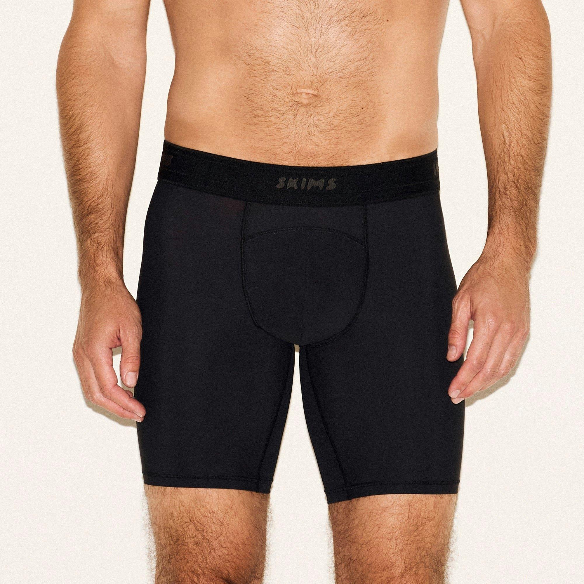 SKIMS SPORT MENS 7" BOXER BRIEF 3-PACK | NAVY SMOKE MULTI Product Image