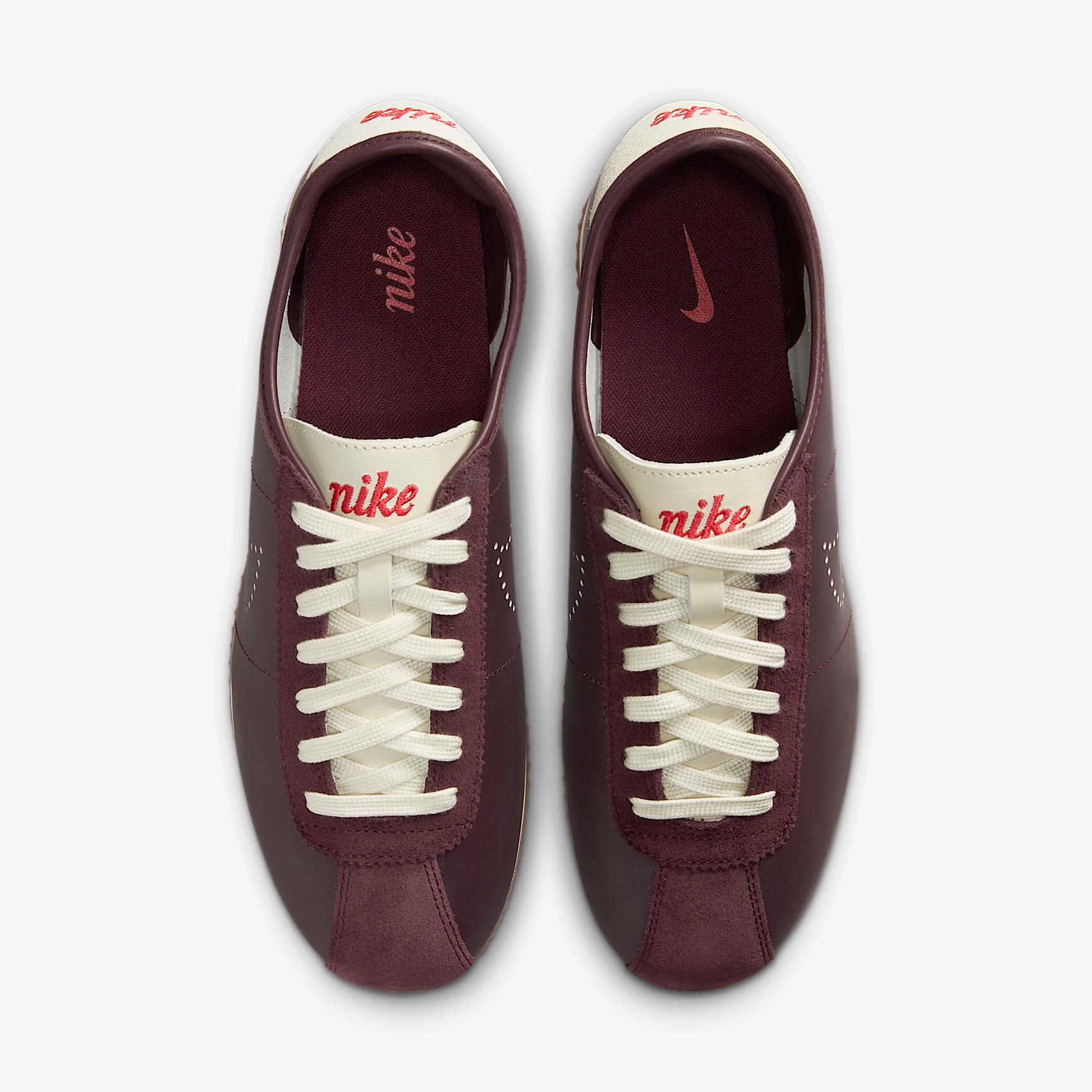 Nike Womens Cortez Leather Shoes | HQ1841-100 Product Image