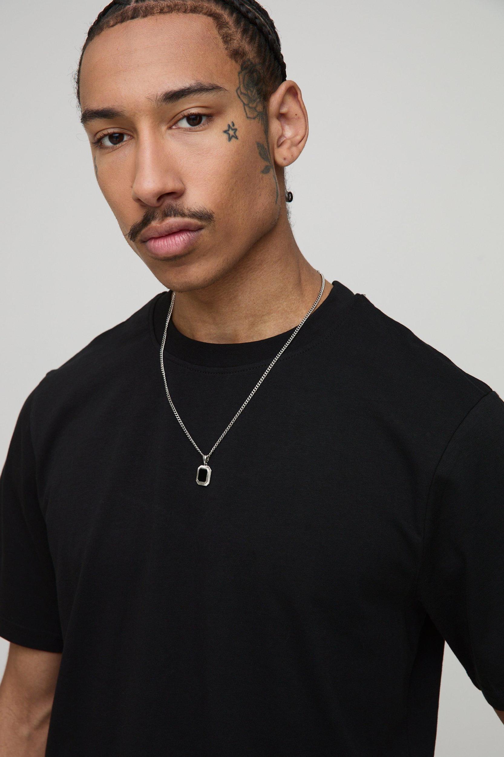 Shrunken Boxy T-Shirt | boohooMAN USA Product Image