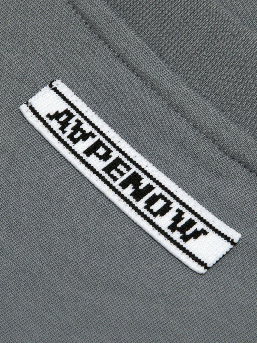 logo appliqué cotton t-shirt  Product Image