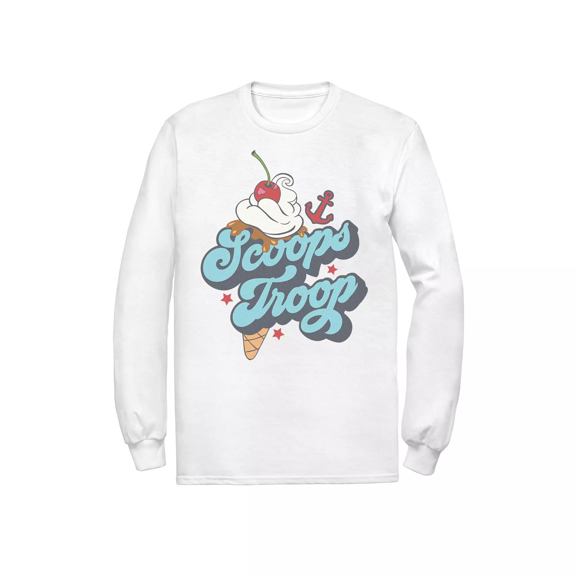 Men's Stranger Things Scoops Troop Logo Tee,  Product Image