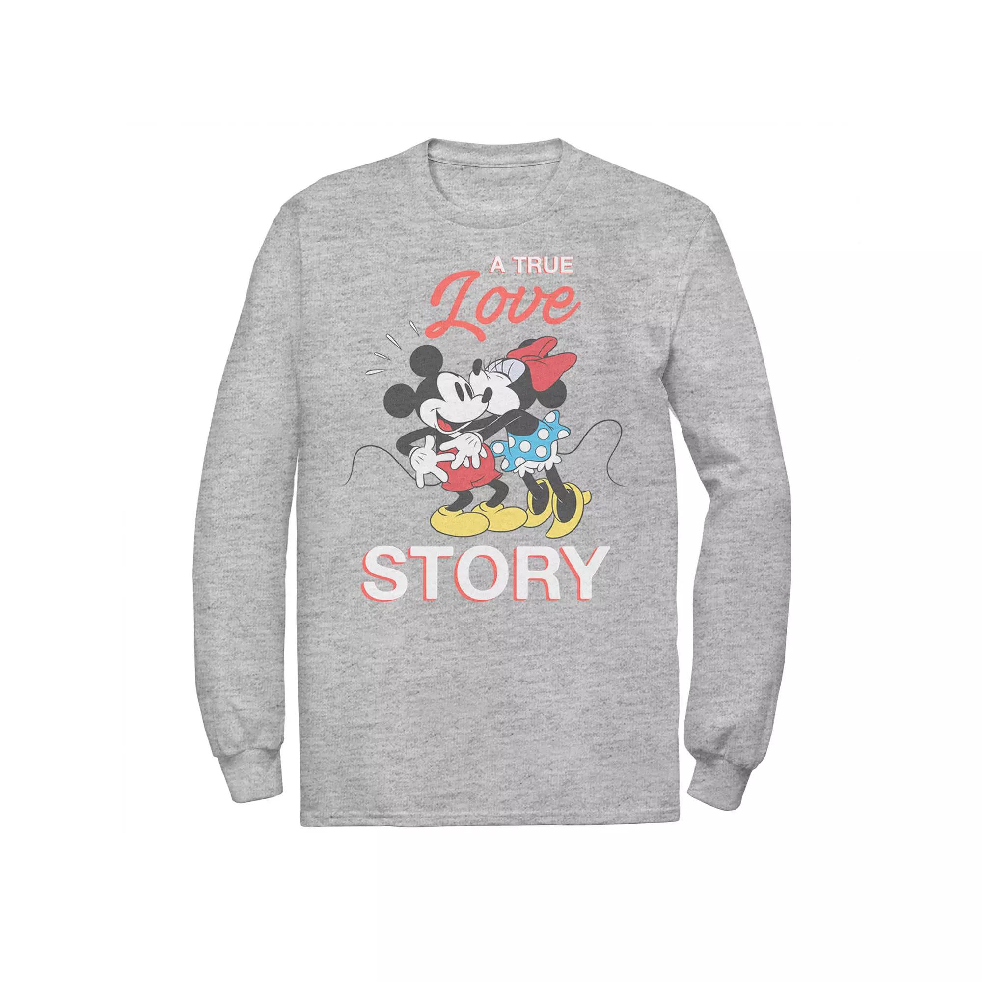 Disney's Mickey & Minnie Mouse Men's Valentine Love Tee,  Product Image
