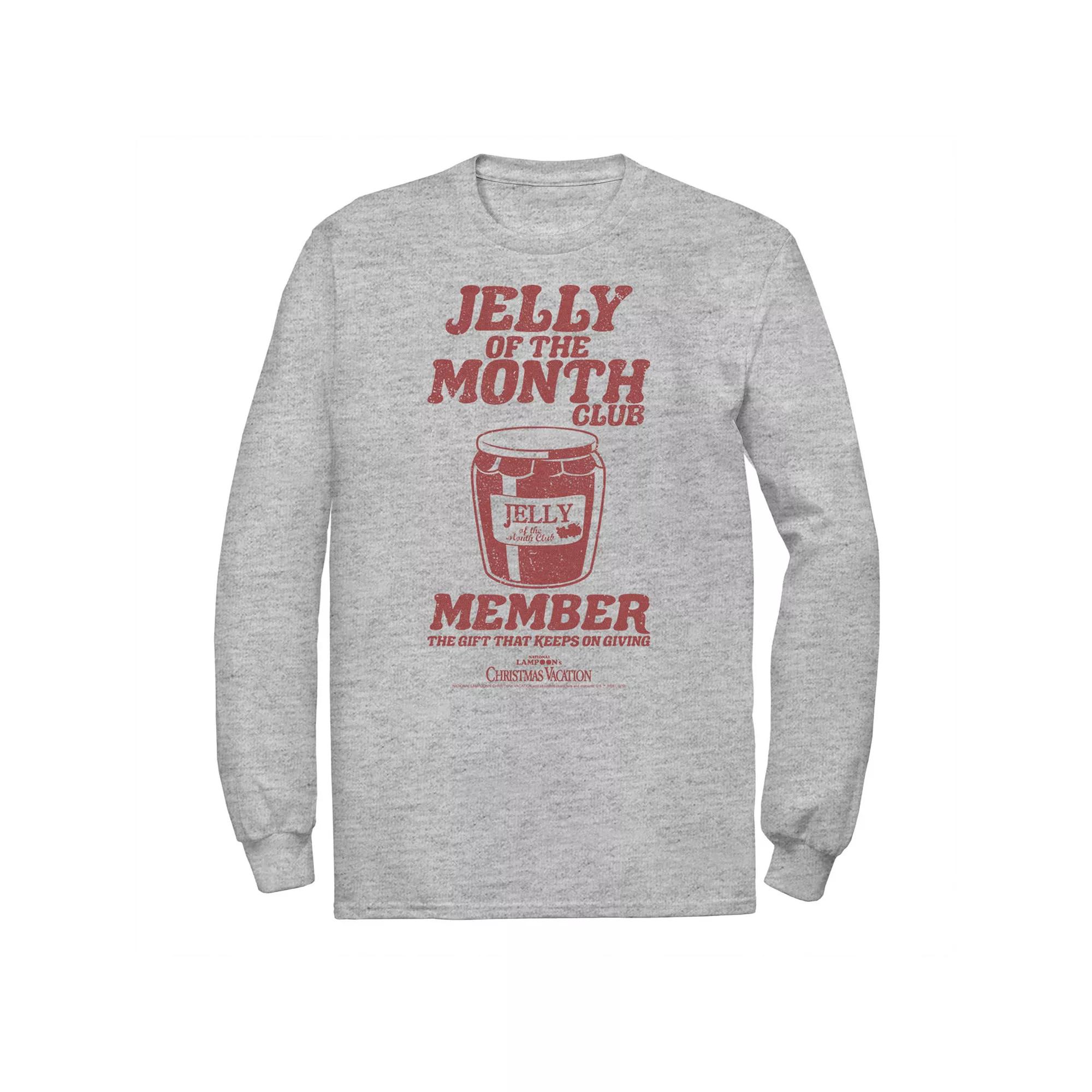 Big & Tall National Lampoon's Christmas Vacation Jelly Of The Month Long Sleeve Tee, Men's,  Product Image