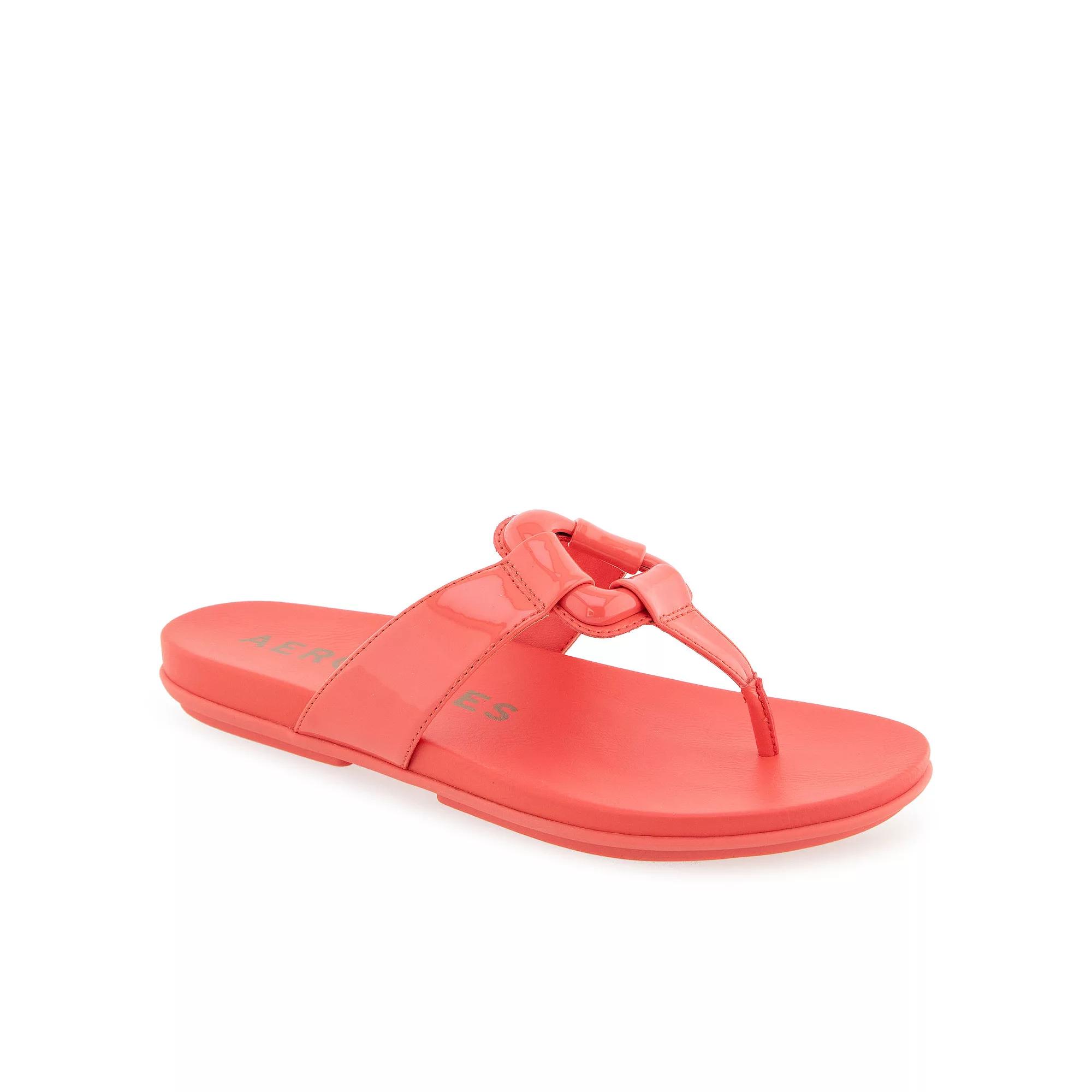 Aerosoles Fallon Women's Flat Thong Sandals, Size: 7.5, Pink Product Image