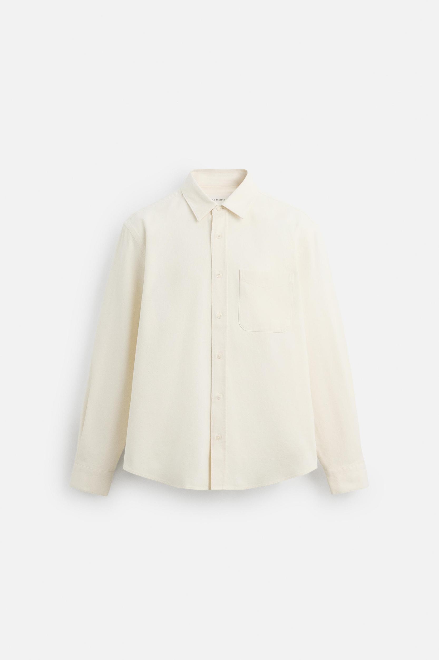 BRUSHED COTTON SHIRT Product Image