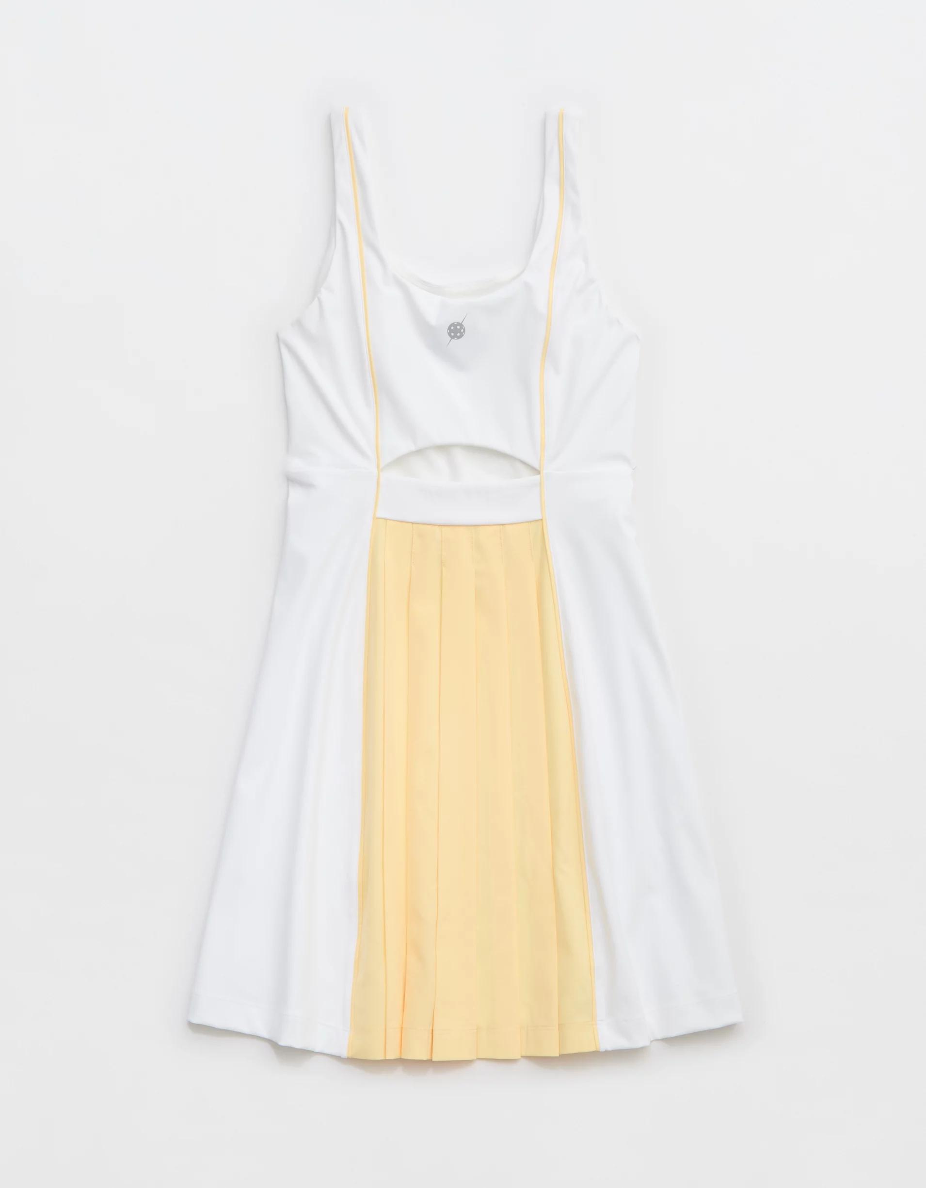 Pickletini Margot Pleat Dress Product Image