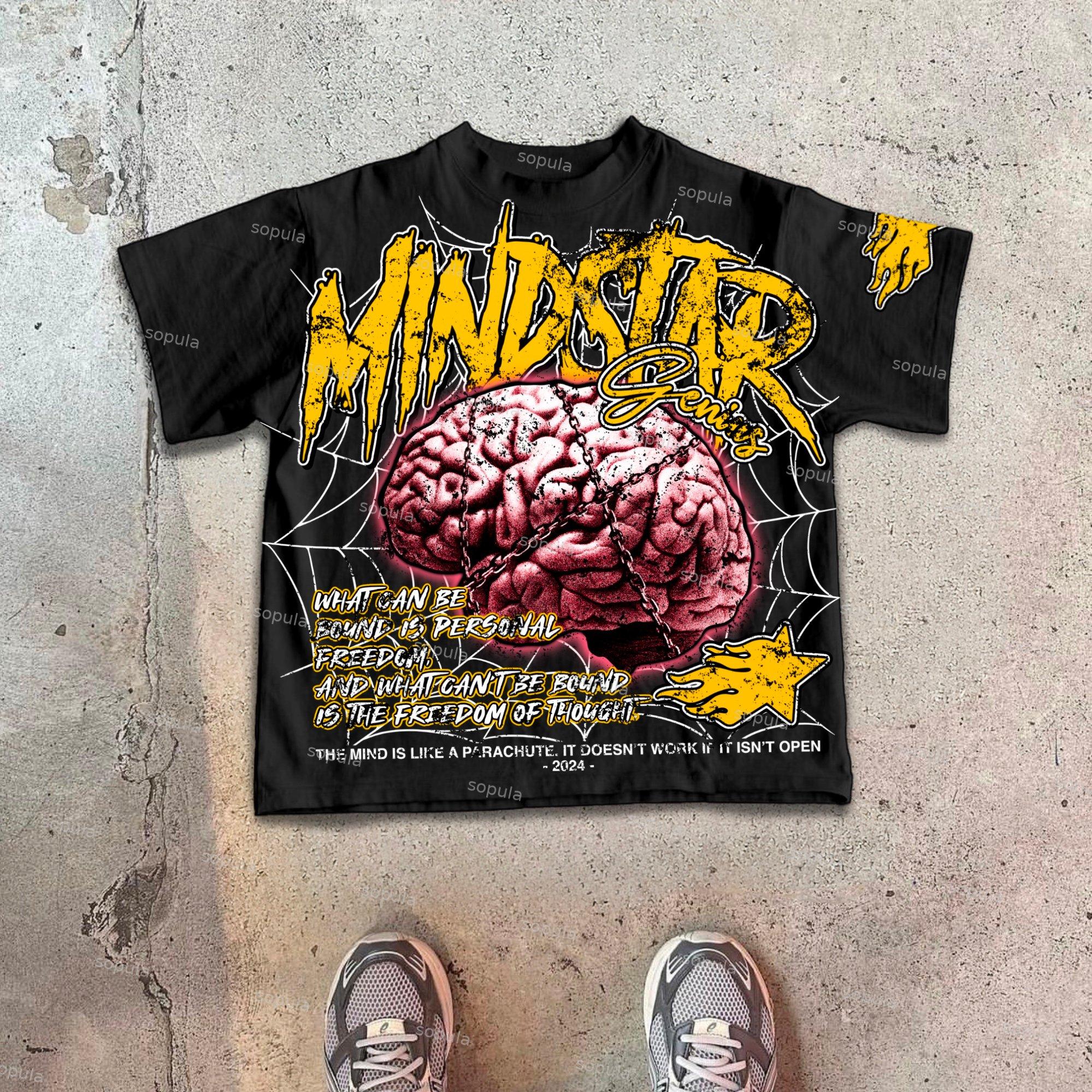 Men's MindStar the Shackles of Thought Graphic Cotton T-Shirt Product Image