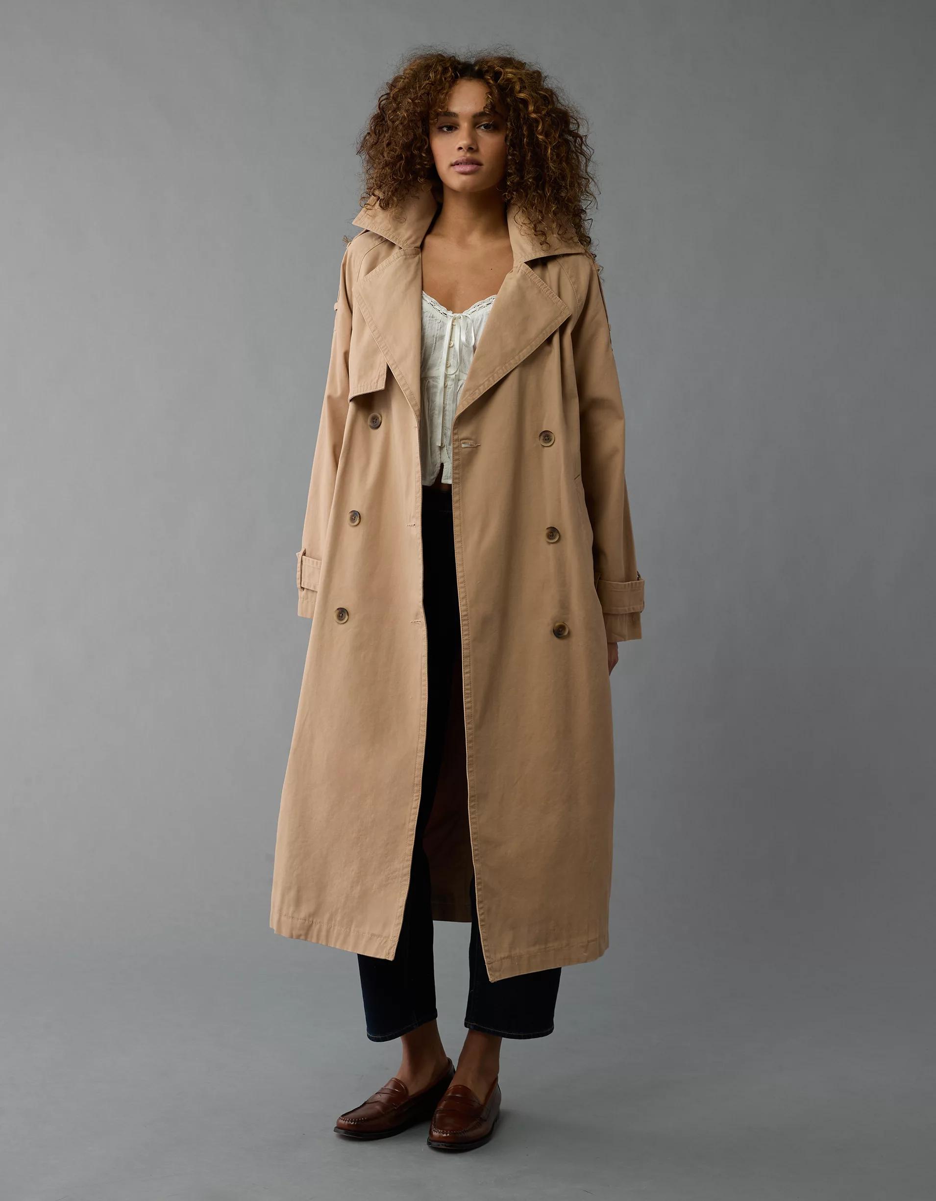 AE Twill Trench Coat Product Image