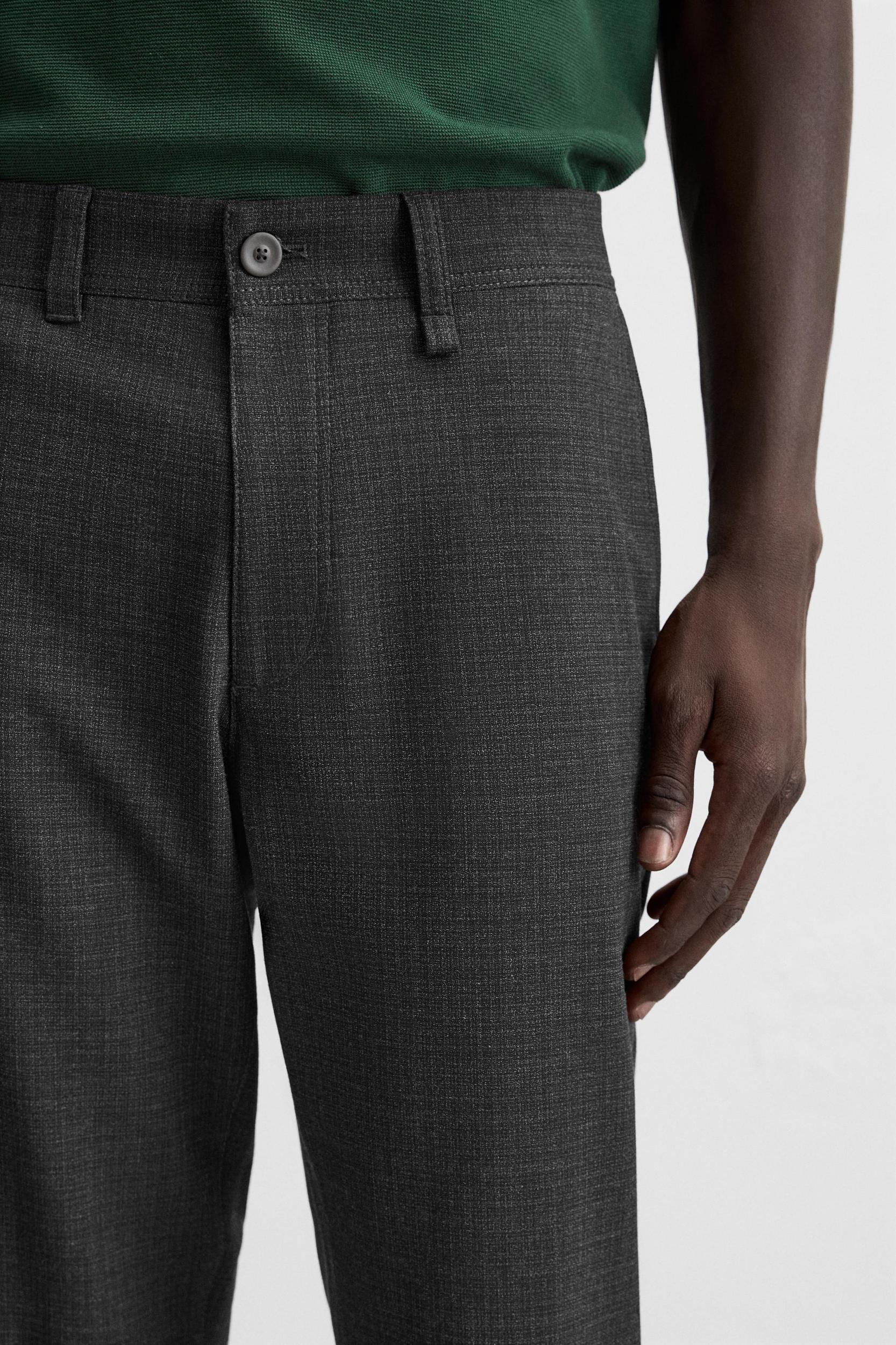 TEXTURED STRETCH PANTS Product Image