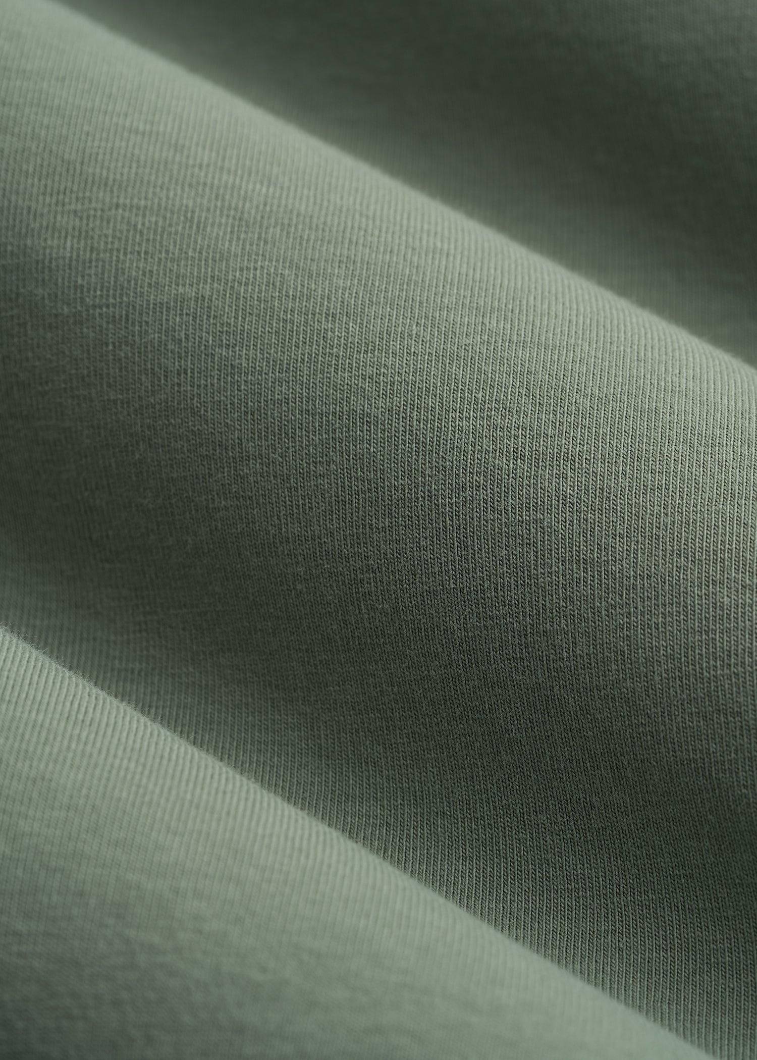 The Essential SLIM-FIT Crewneck Tee for Tall Men in Dark Seagrass Product Image