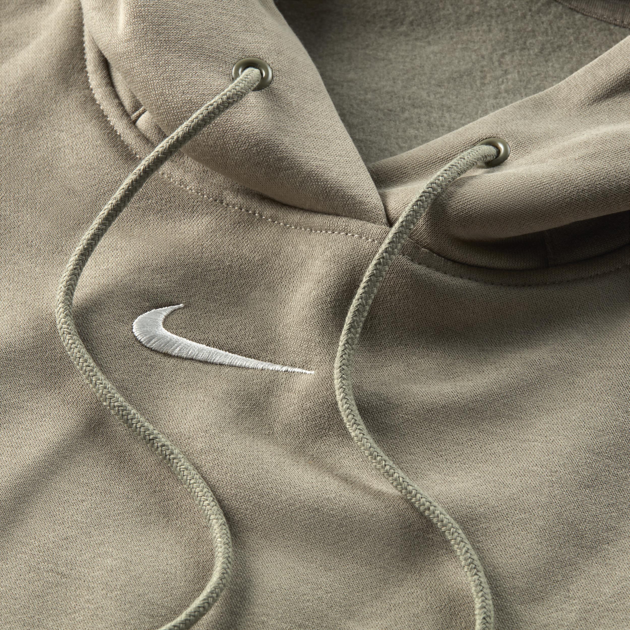 Nike Womens Nike Phoenix Fleece OS Pullover Hoodie - Womens Light Army/Sail Product Image
