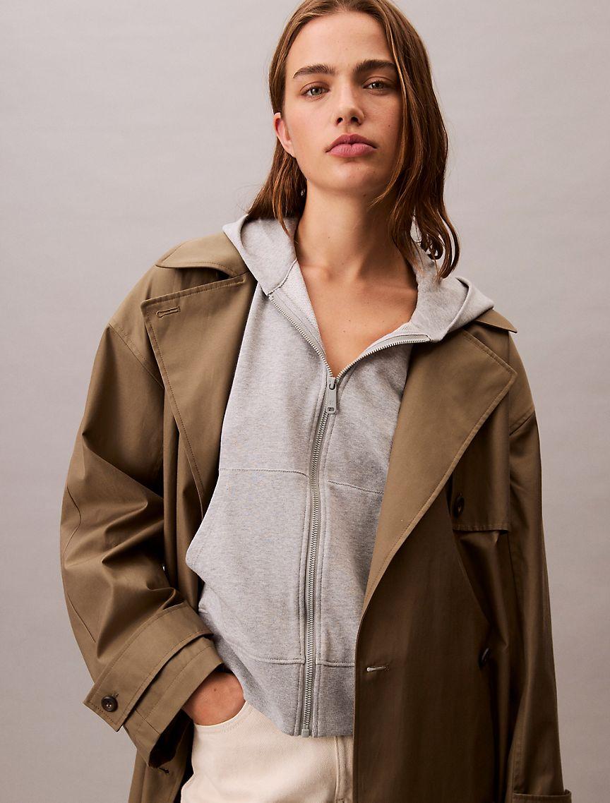 French Terry Zip Hoodie Product Image