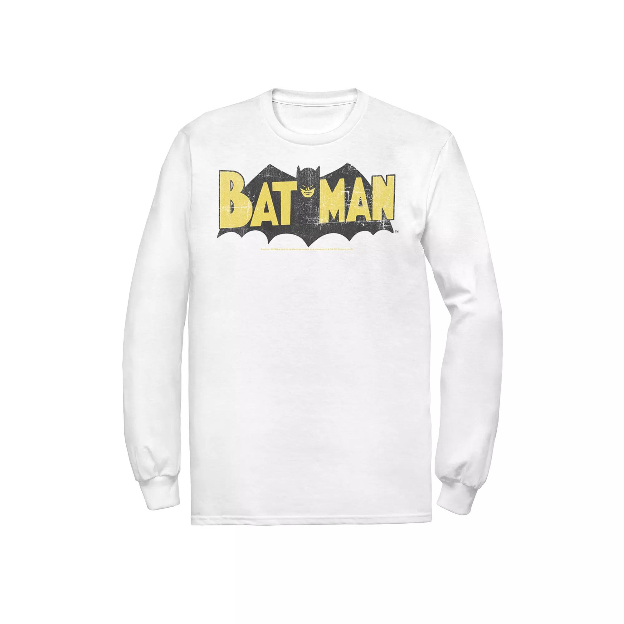 Men's DC Comics Batman Large Block Text Logo Tee,  Product Image