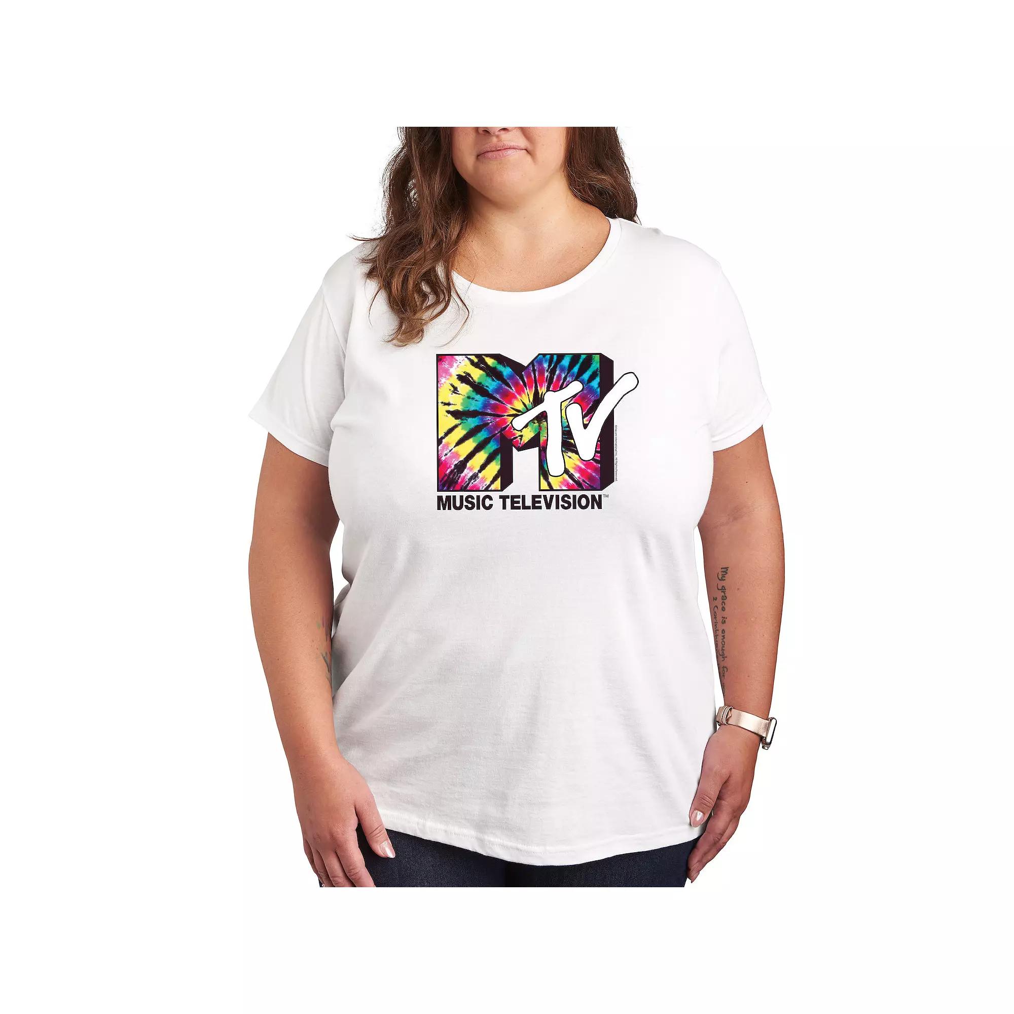 Plus Peanuts Patty I'm Fine Graphic Tee, Women's, Size: 2XL, White Product Image