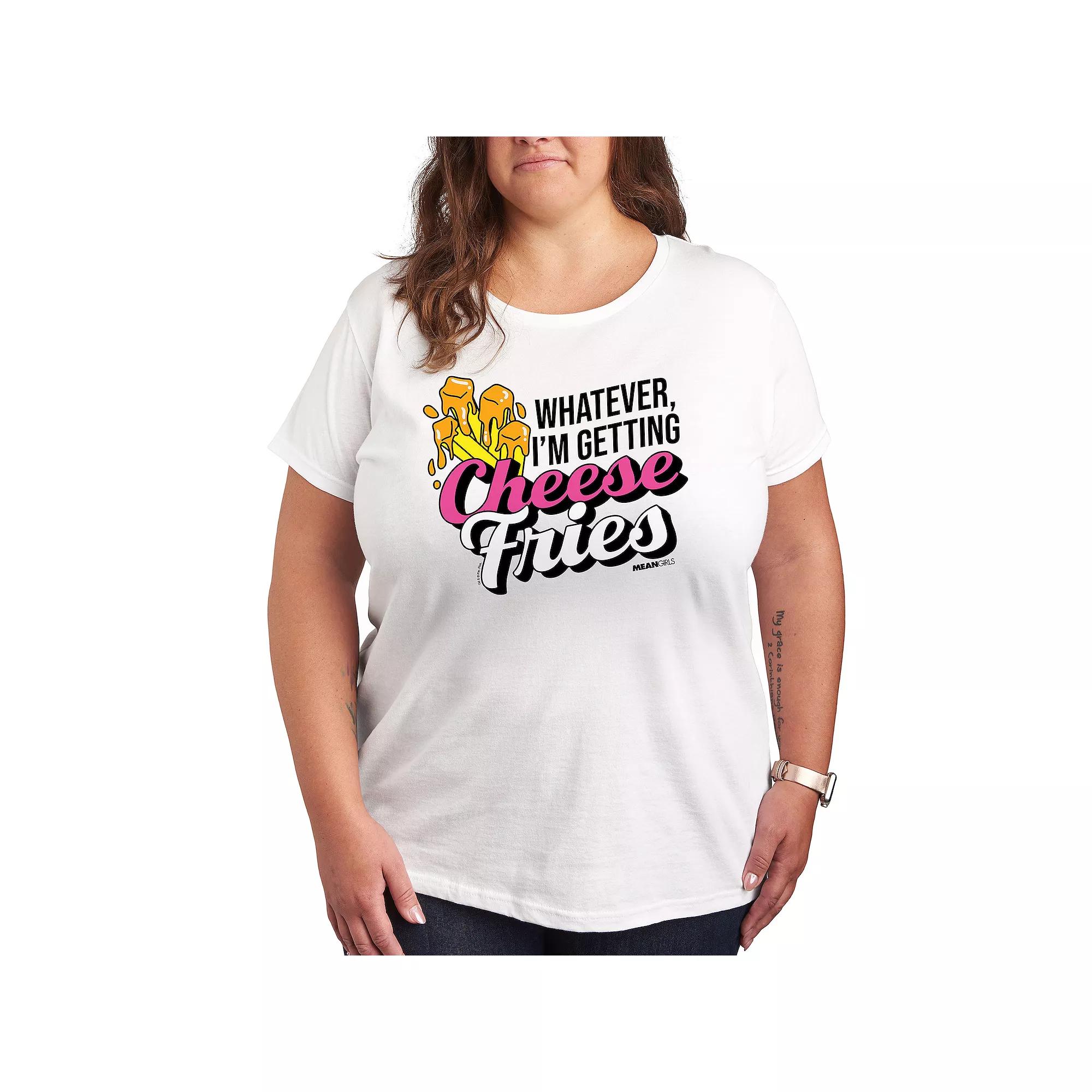 Plus Mean Girls Cheese Fries Graphic Tee, Women's,  Product Image