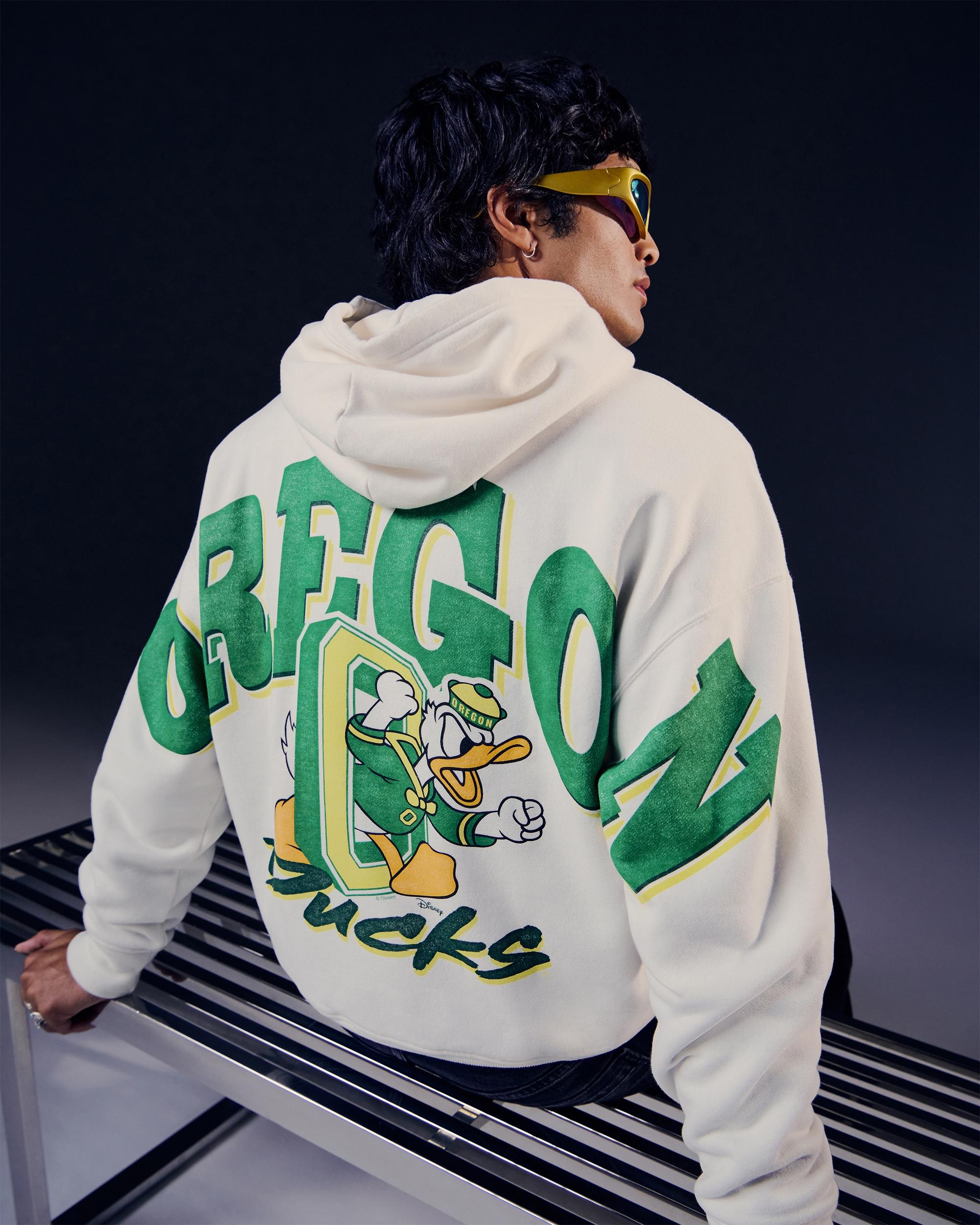 Boxy UConn Graphic Hoodie Product Image