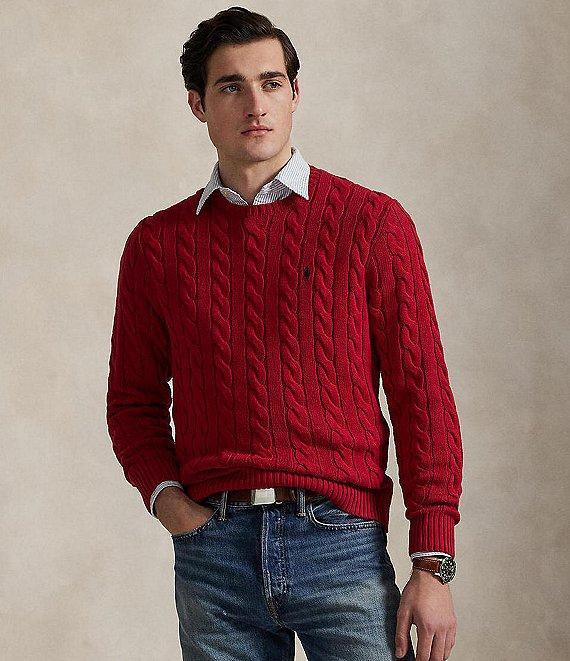 Polo Ralph Lauren Cable Knit Cotton Sweater Product Image