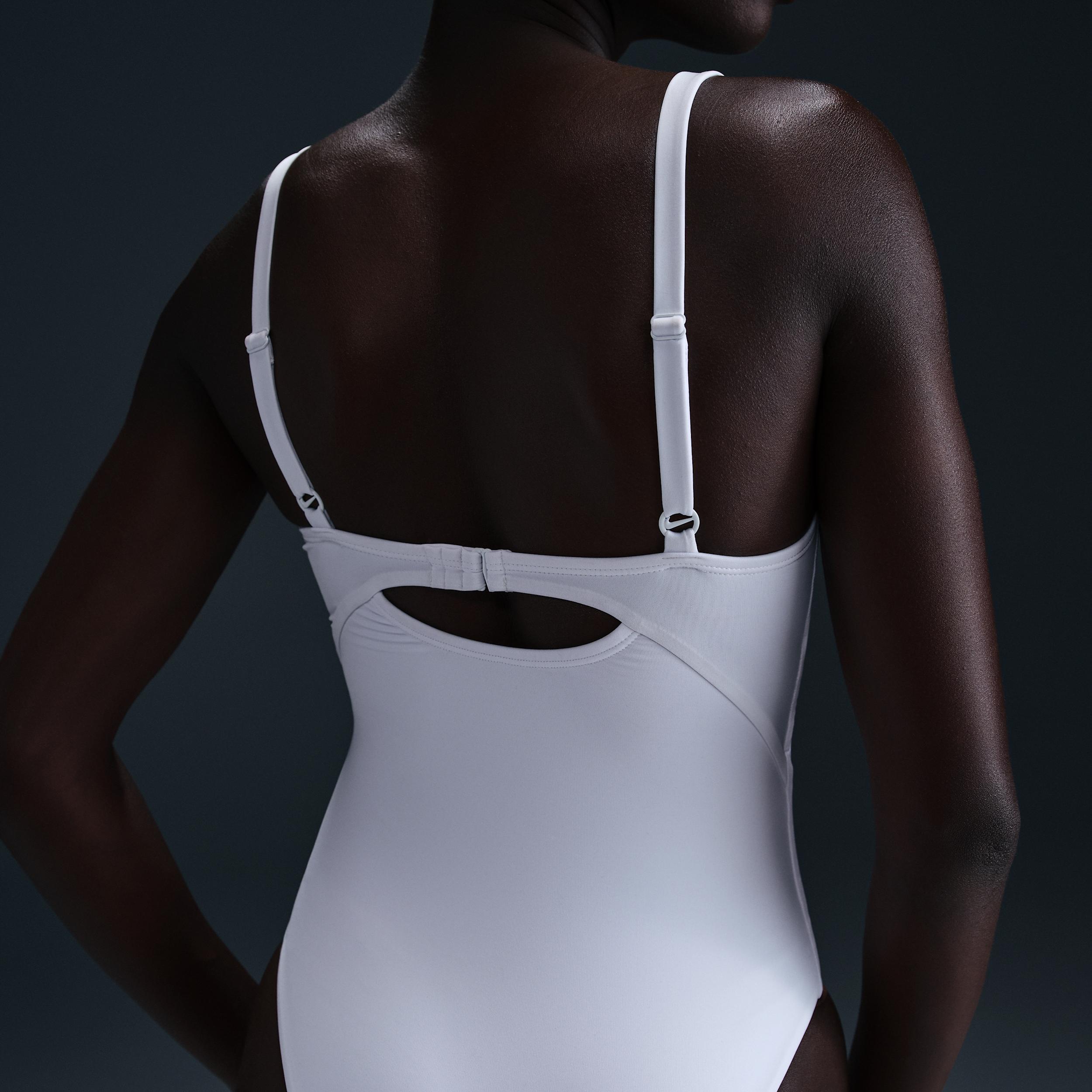 Nike Women's Swim Essential V-Neck One-Piece Product Image