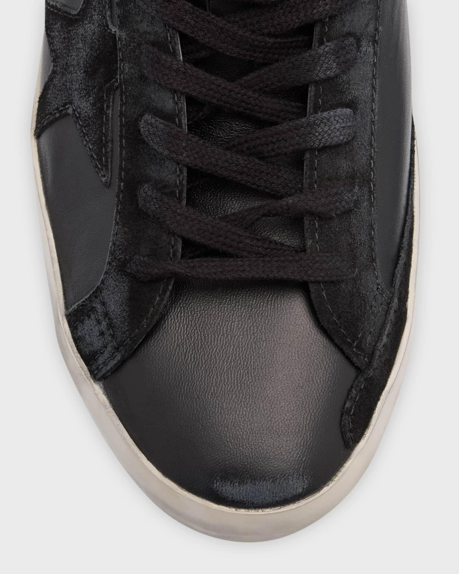 Men's Super-Star Tonal Leather Low-Top Sneakers Product Image