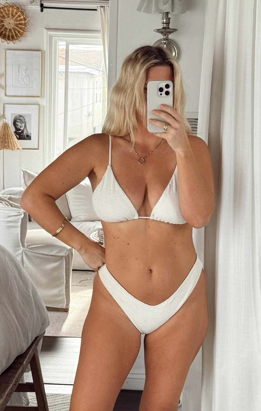 Wave Bottom ~ Ivory Scrunch Product Image